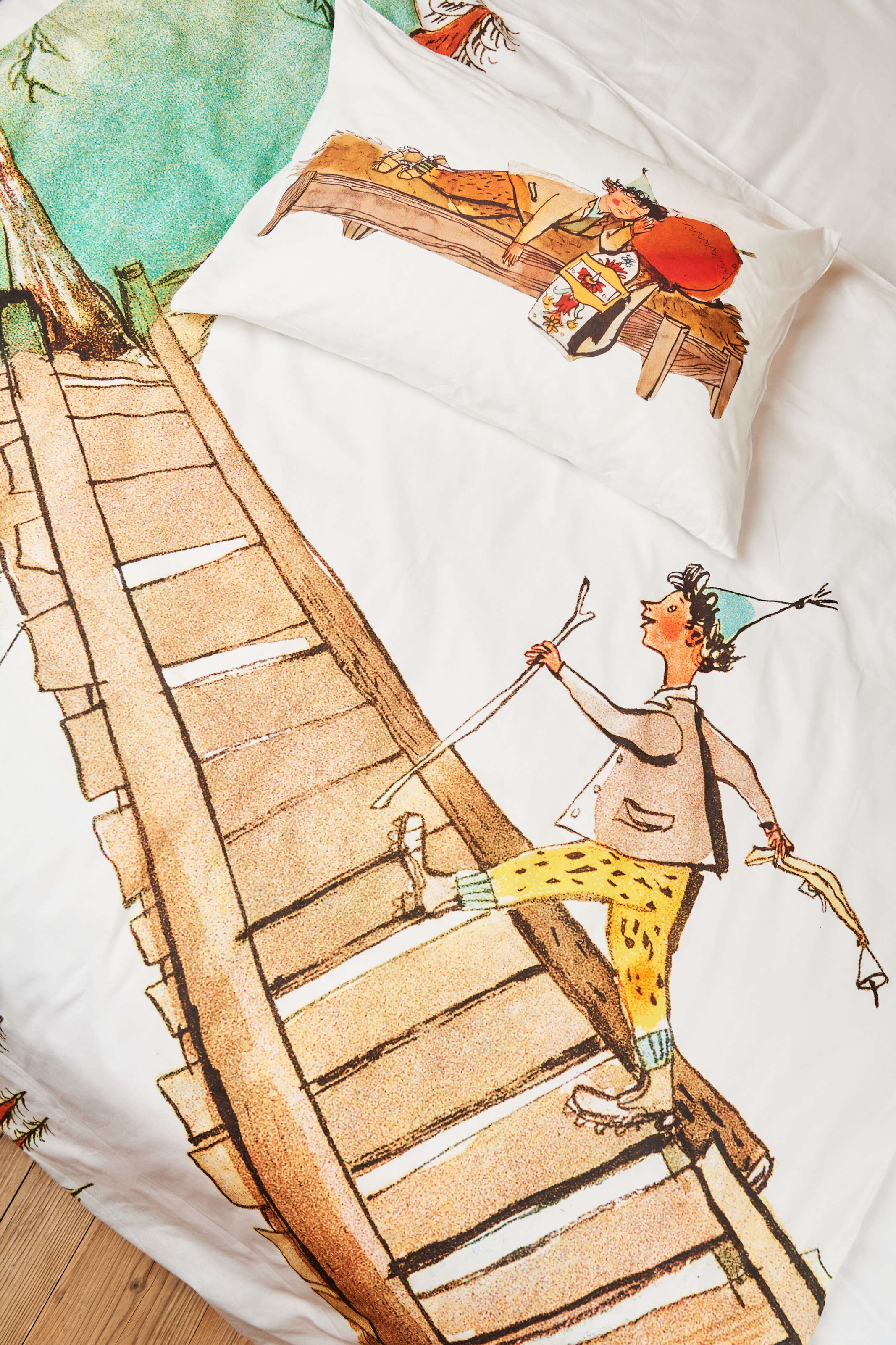   Linge de lit pour enfants »Schellen-Ursli, 100 % Baumwoll-Renforcé« 2 cuis tlg.