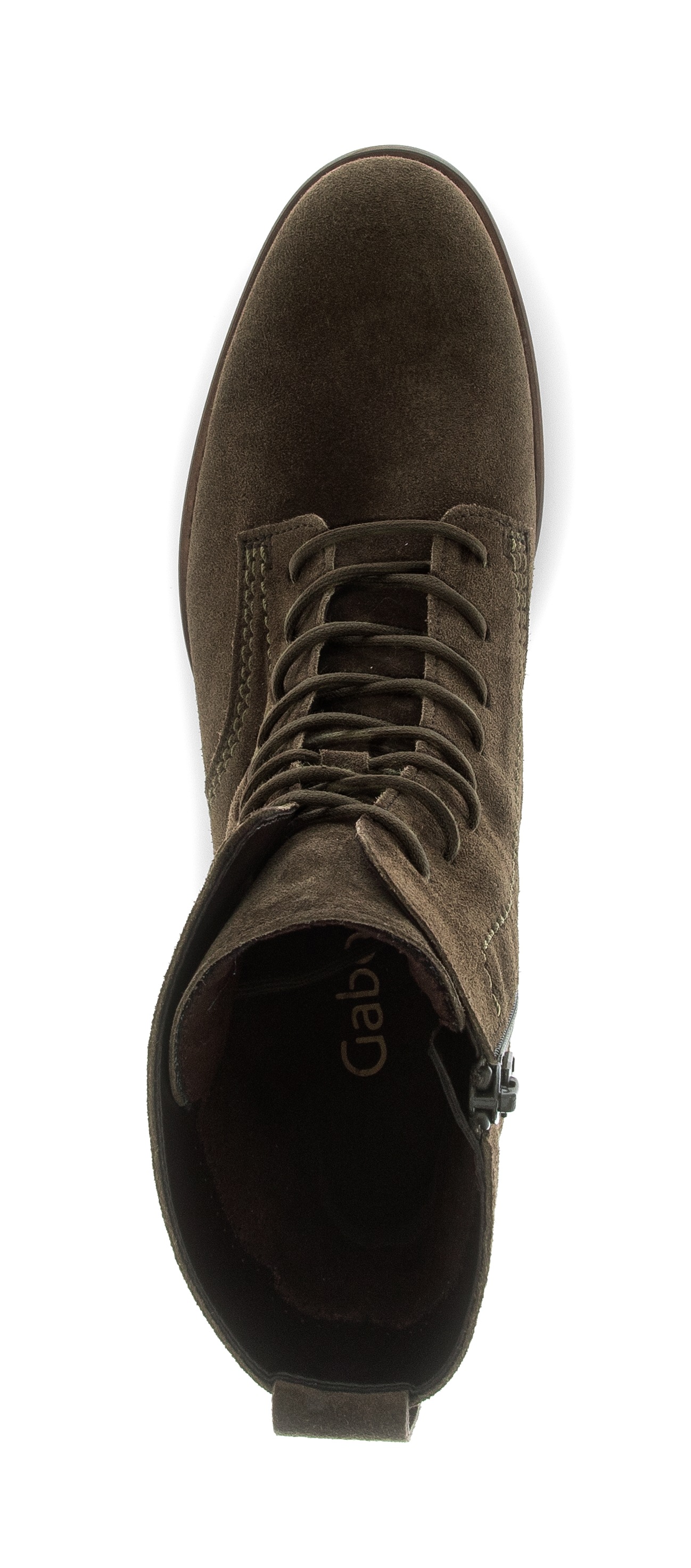 Gabor Schnürstiefelette  , Blockabsatz, Schnürboots, Herbtboots mit herausnehmbarer Fussbett