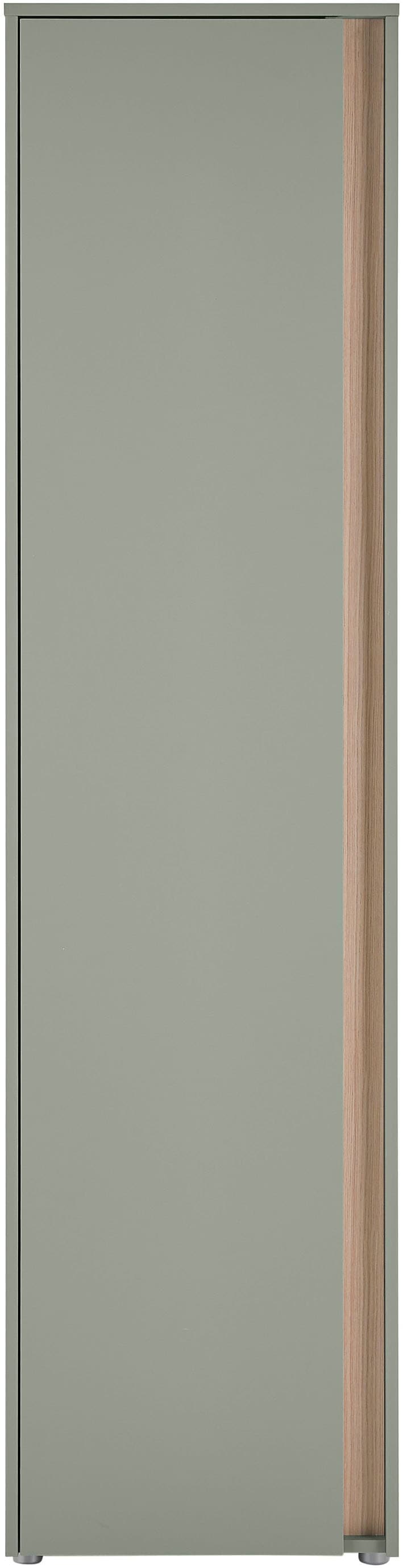 Home affaire Garderobenschrank »GiRON/CiTY, moderner Schrank, Schuhschrank mit Stauraum« 9 Einlegeböden, 10 Fächer, Tür beidseitig montierbar, 50 cm breit