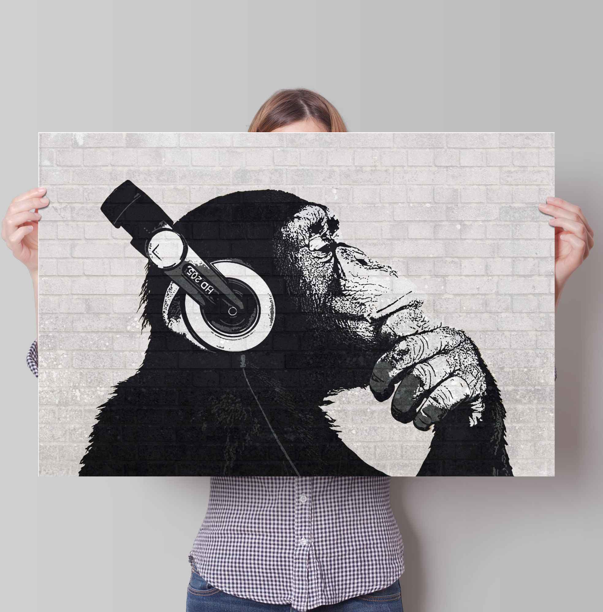 Reinders! Poster »Poster Schimpanse Wand« Affen 1 Stk. tlg.