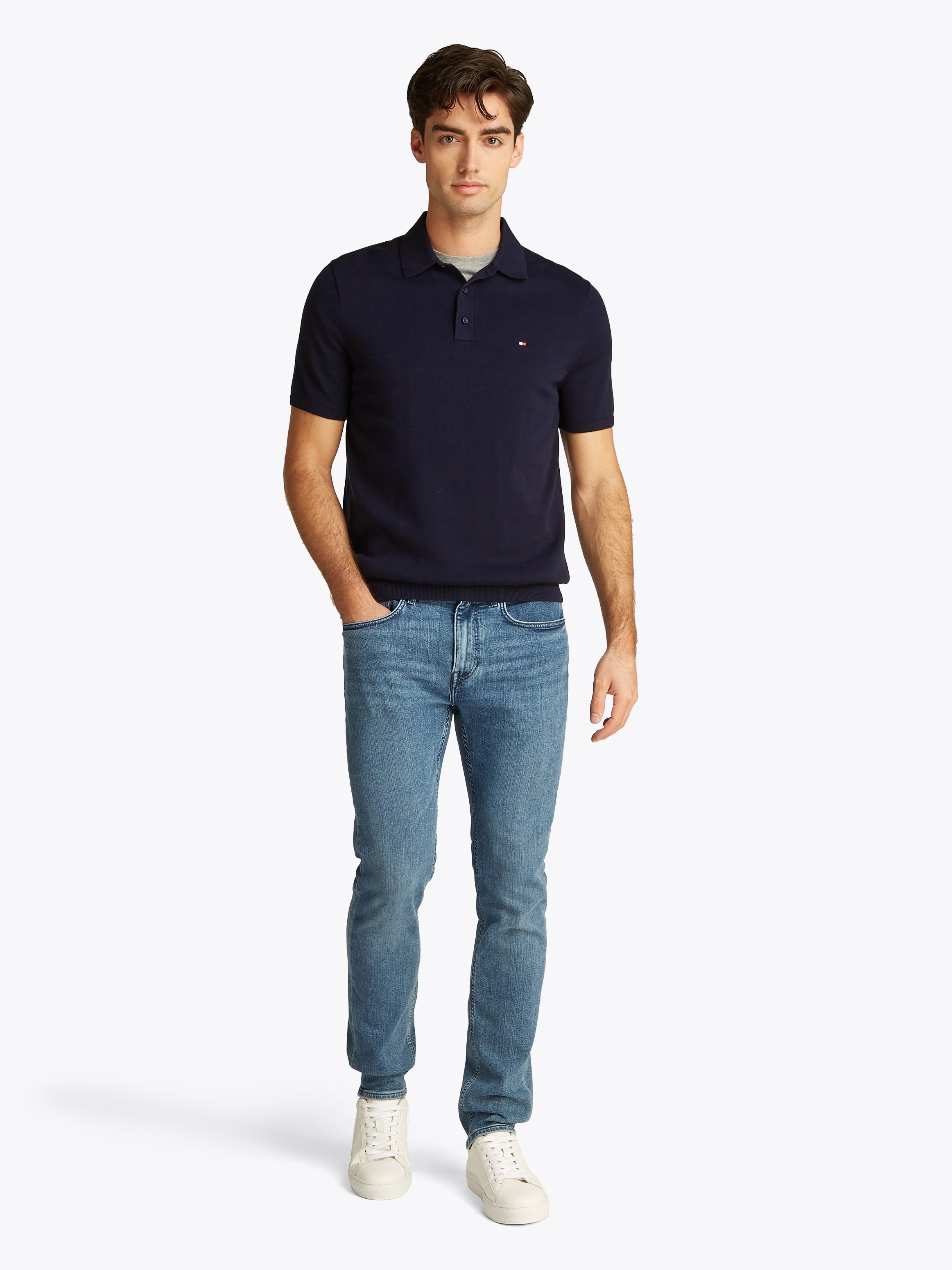 Tommy Hilfiger Polo »ESSENTIAL COTTON KNITTED POLO«