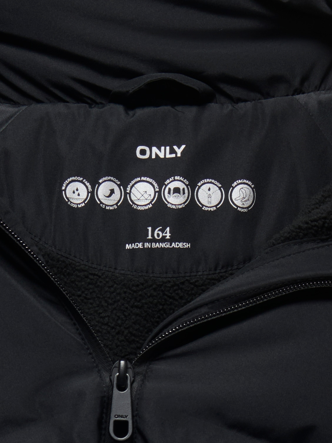 KIDS ONLY Steppjacke »KOGELLIE FUCTIONAL HOOD PUFF JACKET OTW« mit Kapuze mit abnehmbarer Kapuze