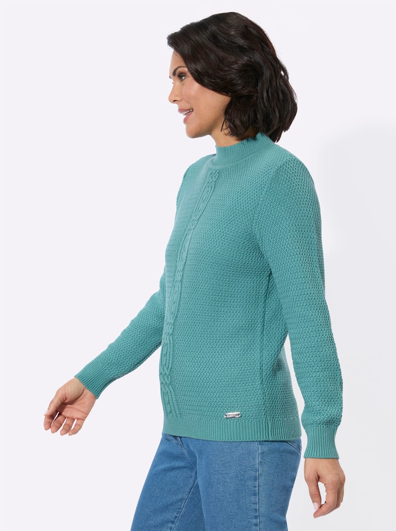 Casual Looks Pull à col roulé »Rollkragen-Pullover«