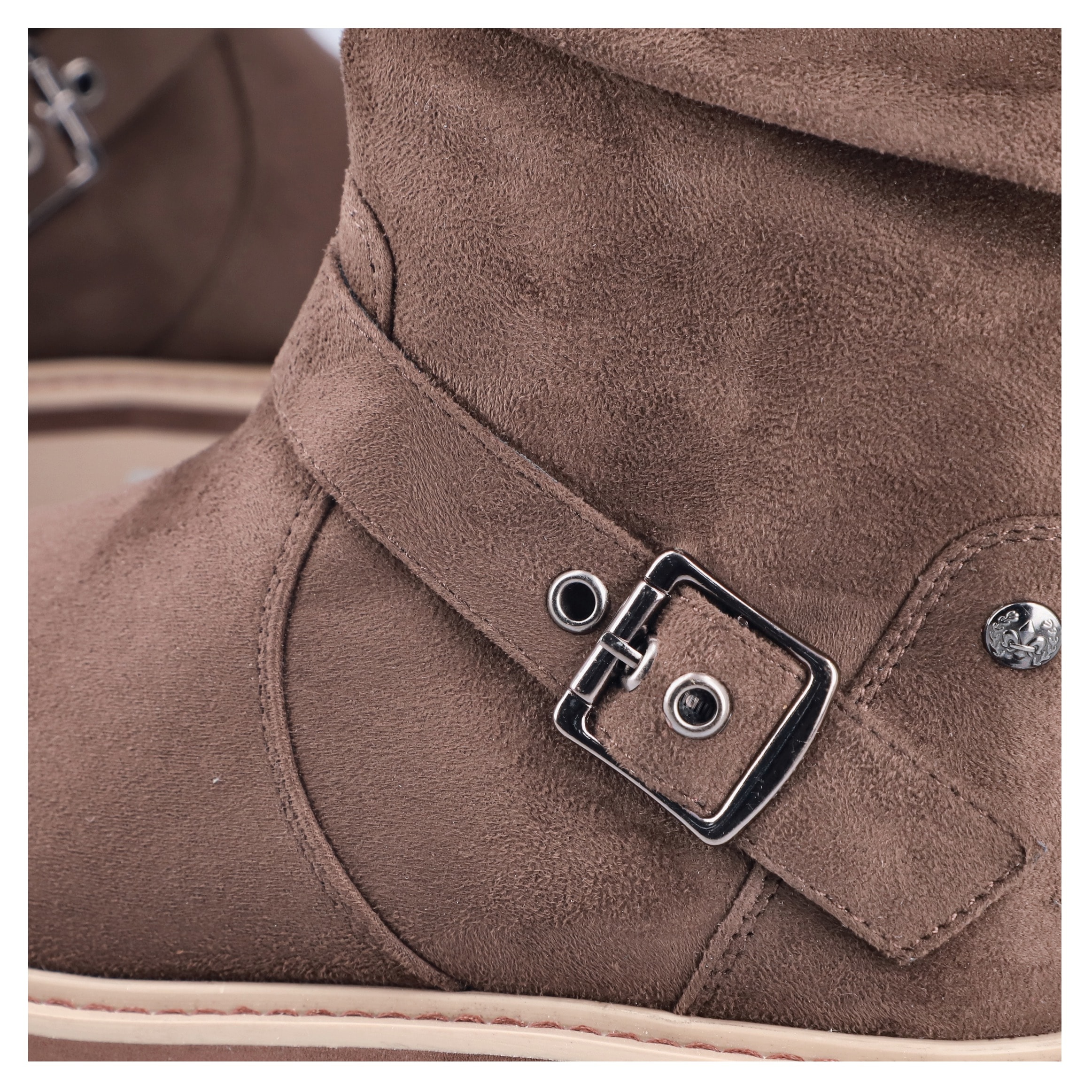 Rieker Bottes  avec tige souple et boucle réglable