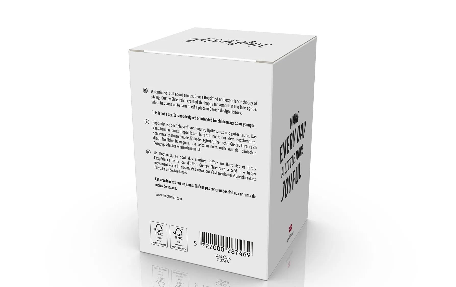 HOPTIMIST Figurine de décoration »Bumble Katze S, 5,5 x 5,9 x 7,3 cm«