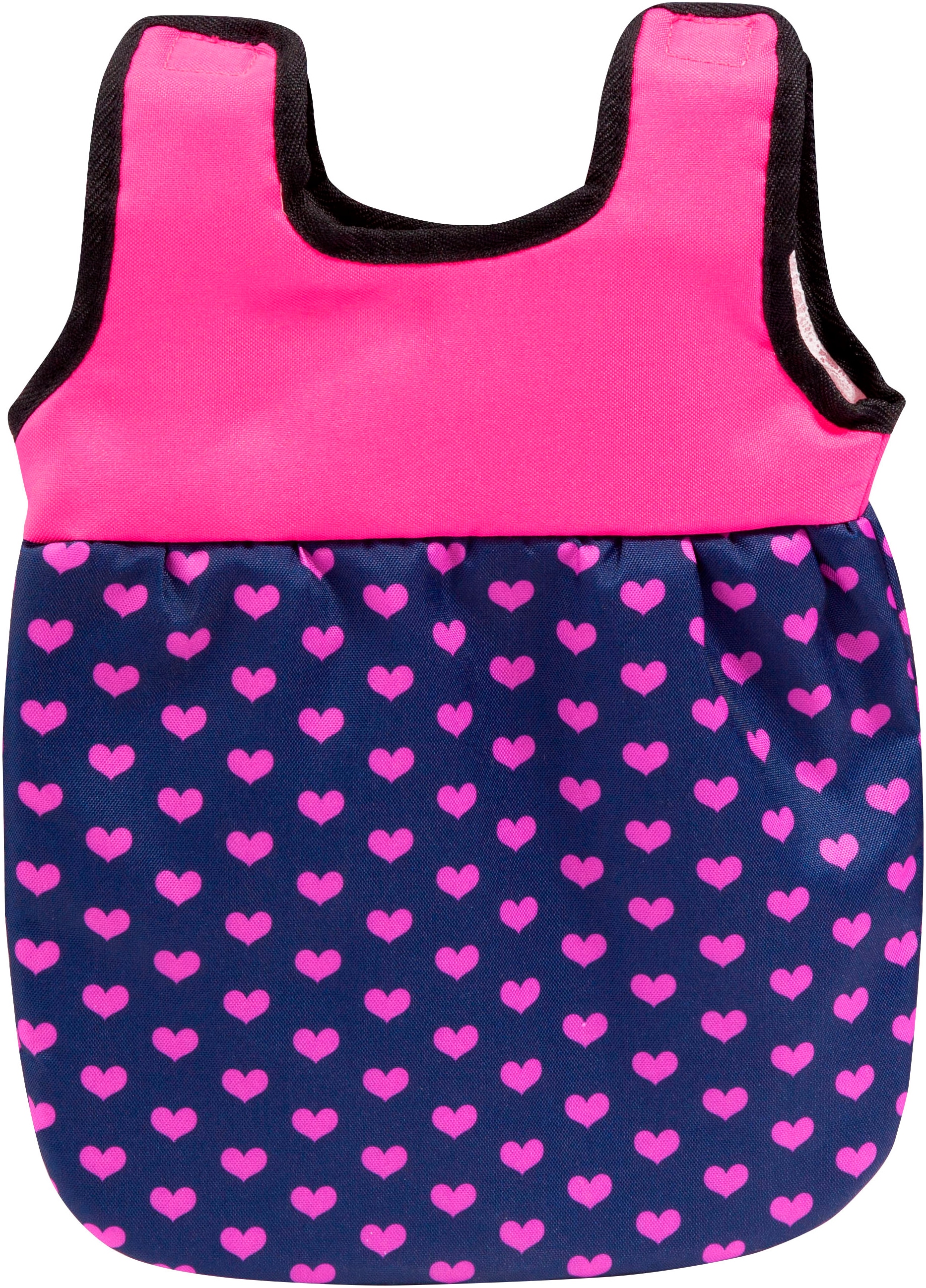 Bayer Meubles de poupées »Puppen-Reisebett und Schlafsack blau/pink« mit Schlafsack, Wickeltasche und Zubehör für die Puppenpflege