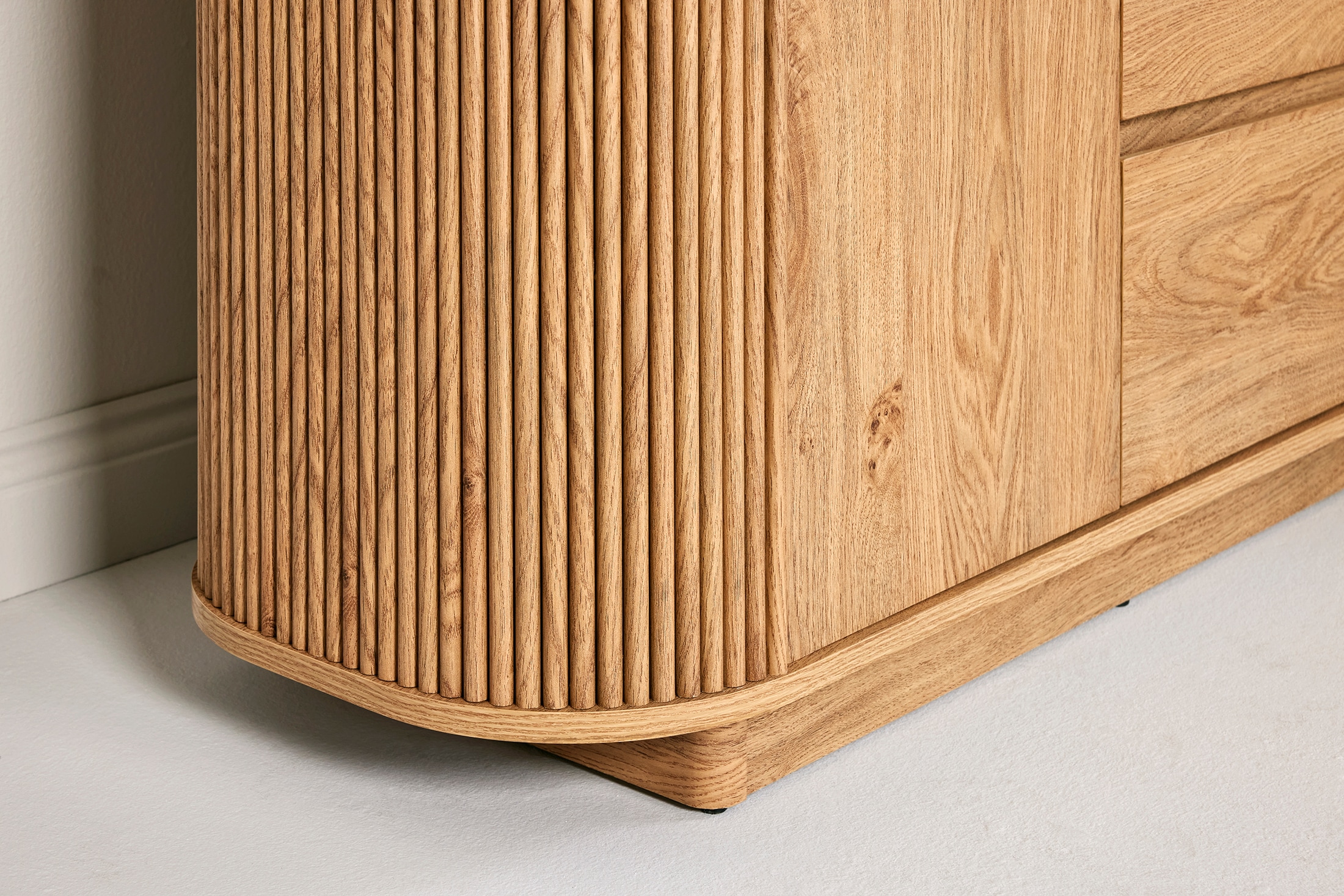 Jahnke Sideboard »GROOVE SB 160« 1 Stk. tlg. Sideboard, abgerundet, Marmor-Look, Breite ca. 159,5 cm