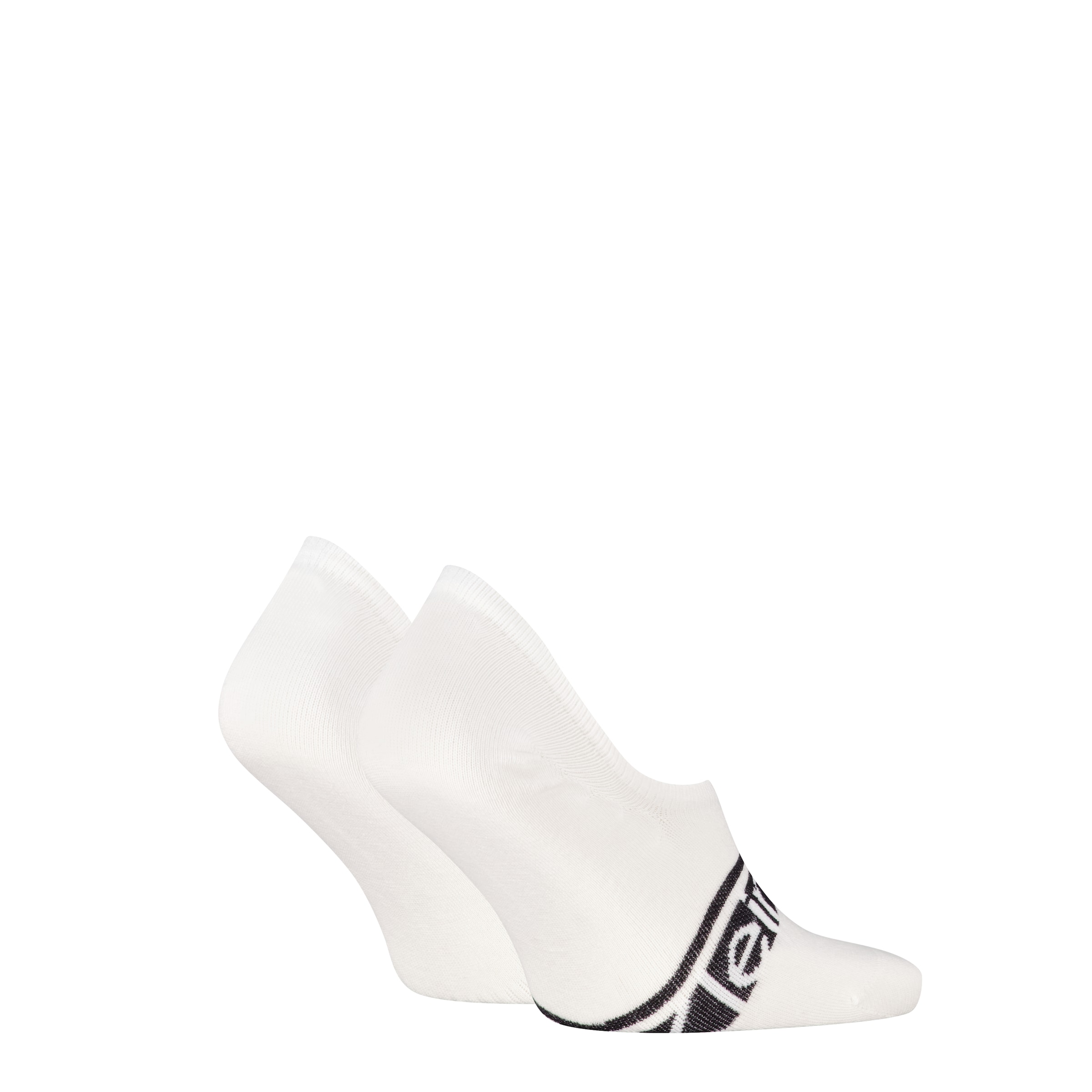 Calvin Klein Chaussons »CK MEN FOOTIE HC LOGO STRIPE« 2 Paar,  Antirutsch Noppen im Fersenbereich, Cotton-Mix, elastisch