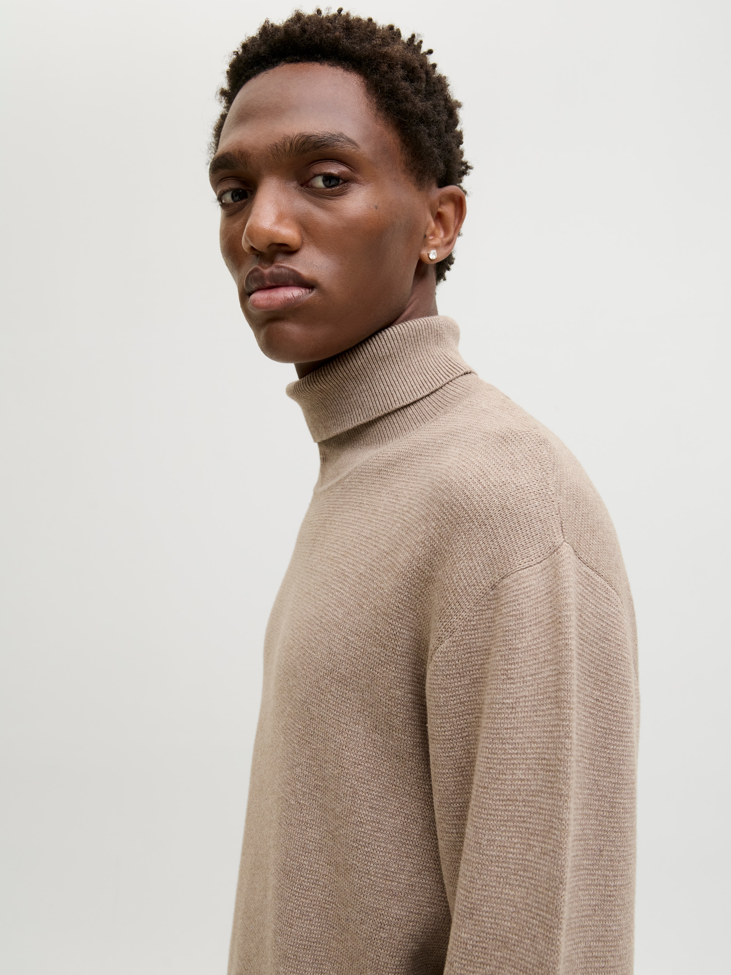 Jack & Jones Pull à col roulé »JPRBLAMILANO STITCH KNIT ROLL NECK«