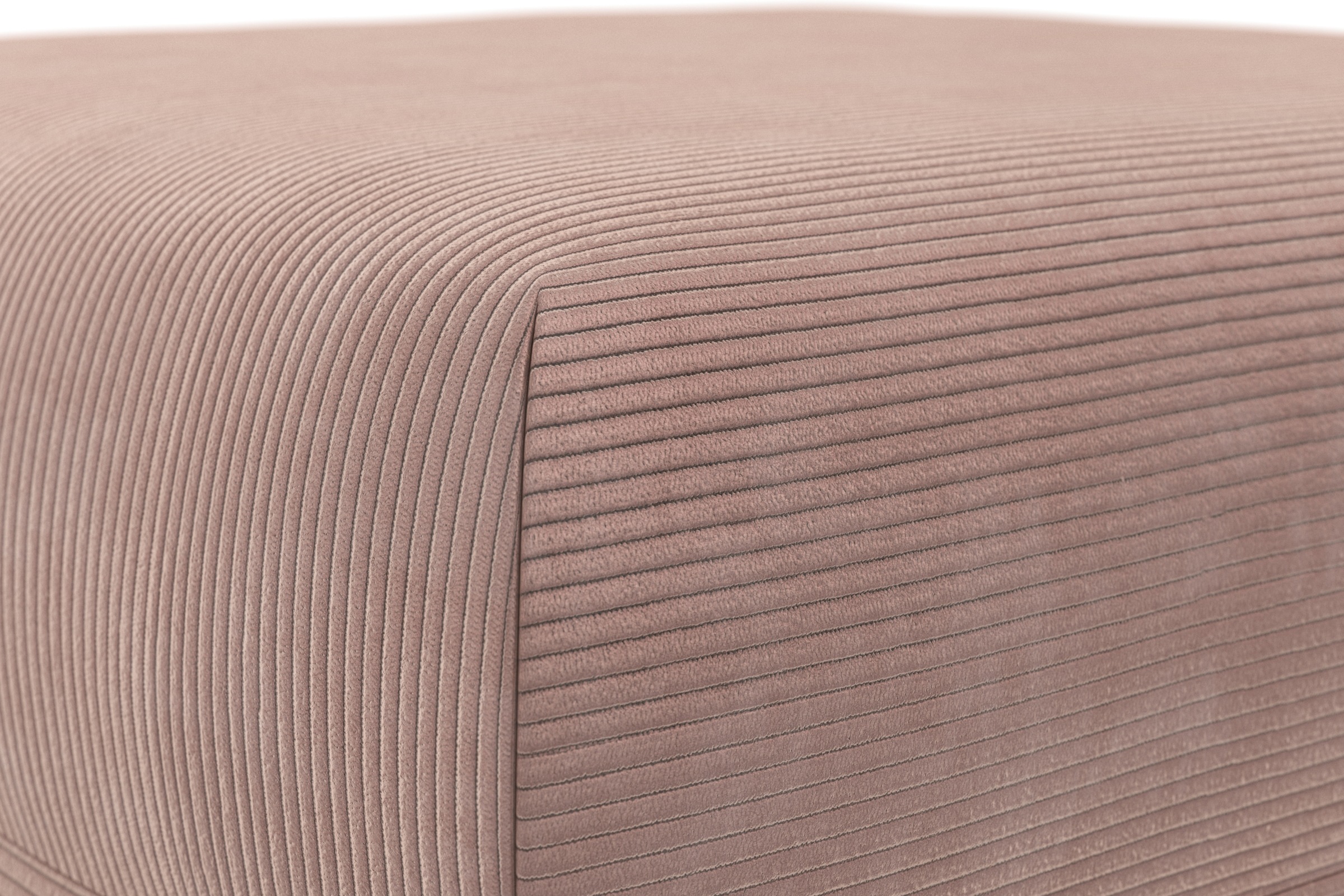 Home affaire Tabouret »Coco« Cord-Bezug in 2 Ausführungen, Füssen 15 cm hoch