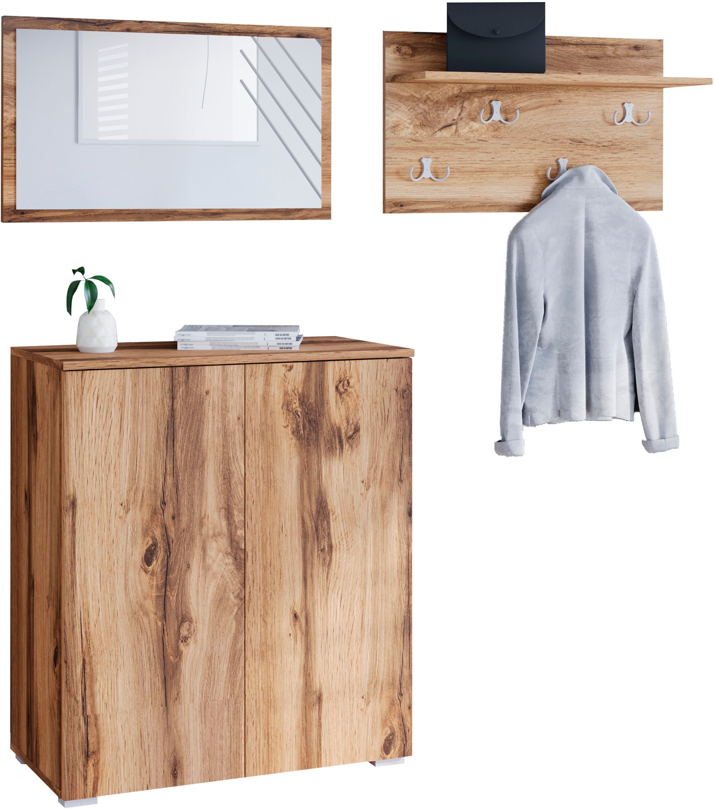 GOODproduct Ensemble de vestiaires »PARIS/ TOKYO« Ensemble complet, 3 cuis tlg.