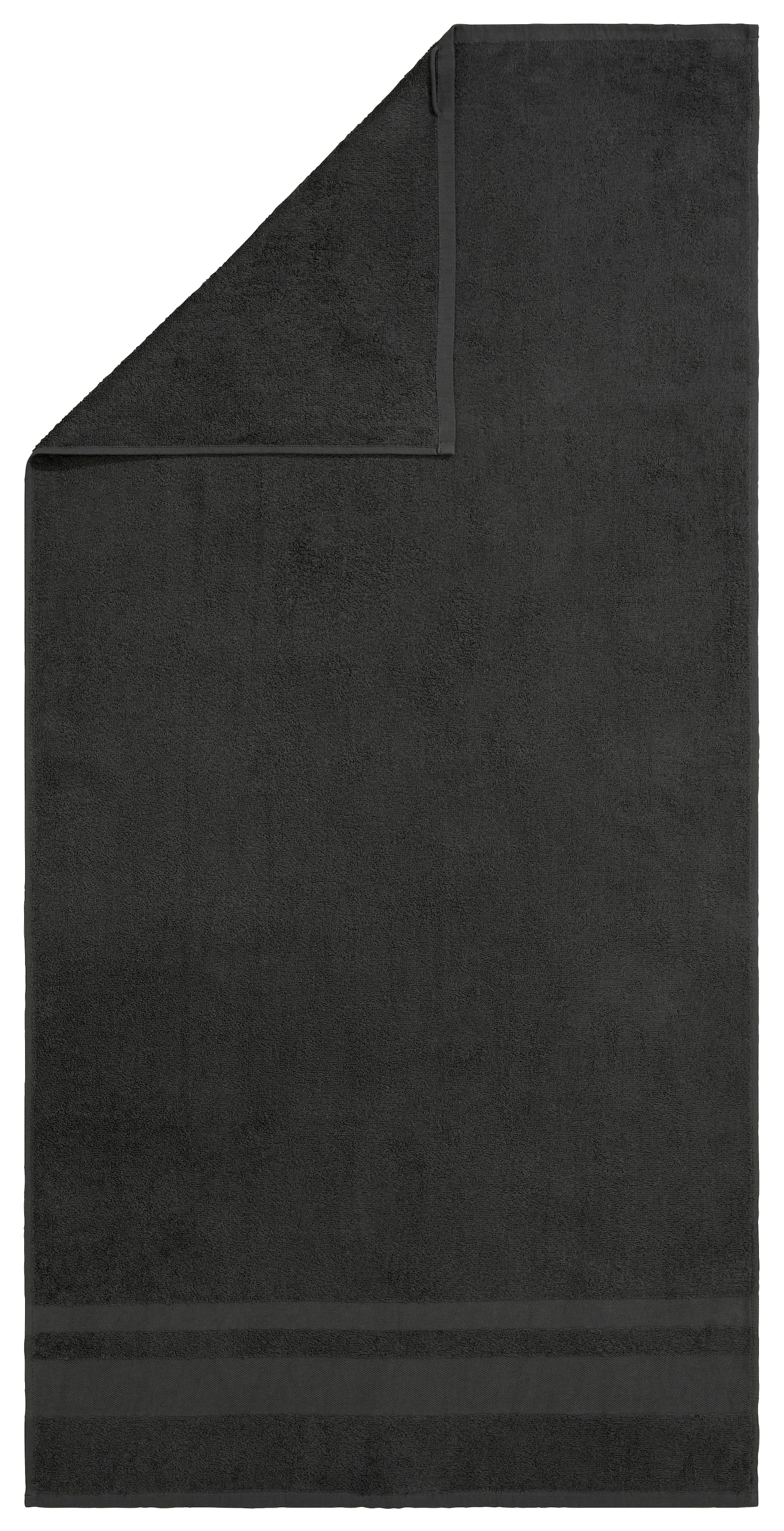 my home Duschtücher »Vanessa, als Set und Serie erhältlich, 4 Duschtücher, 70x140cm« Handtücher mit Bordüre, 100% Baumwolle, einfarbig, weich