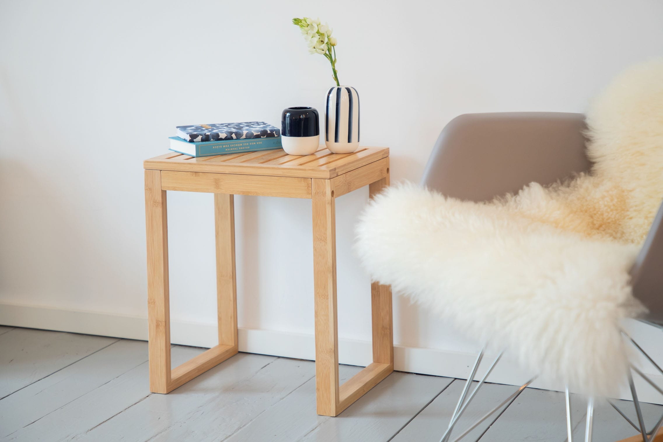 WENKO Tabouret »Bambusa« LxPxH : 40x46x30 cm