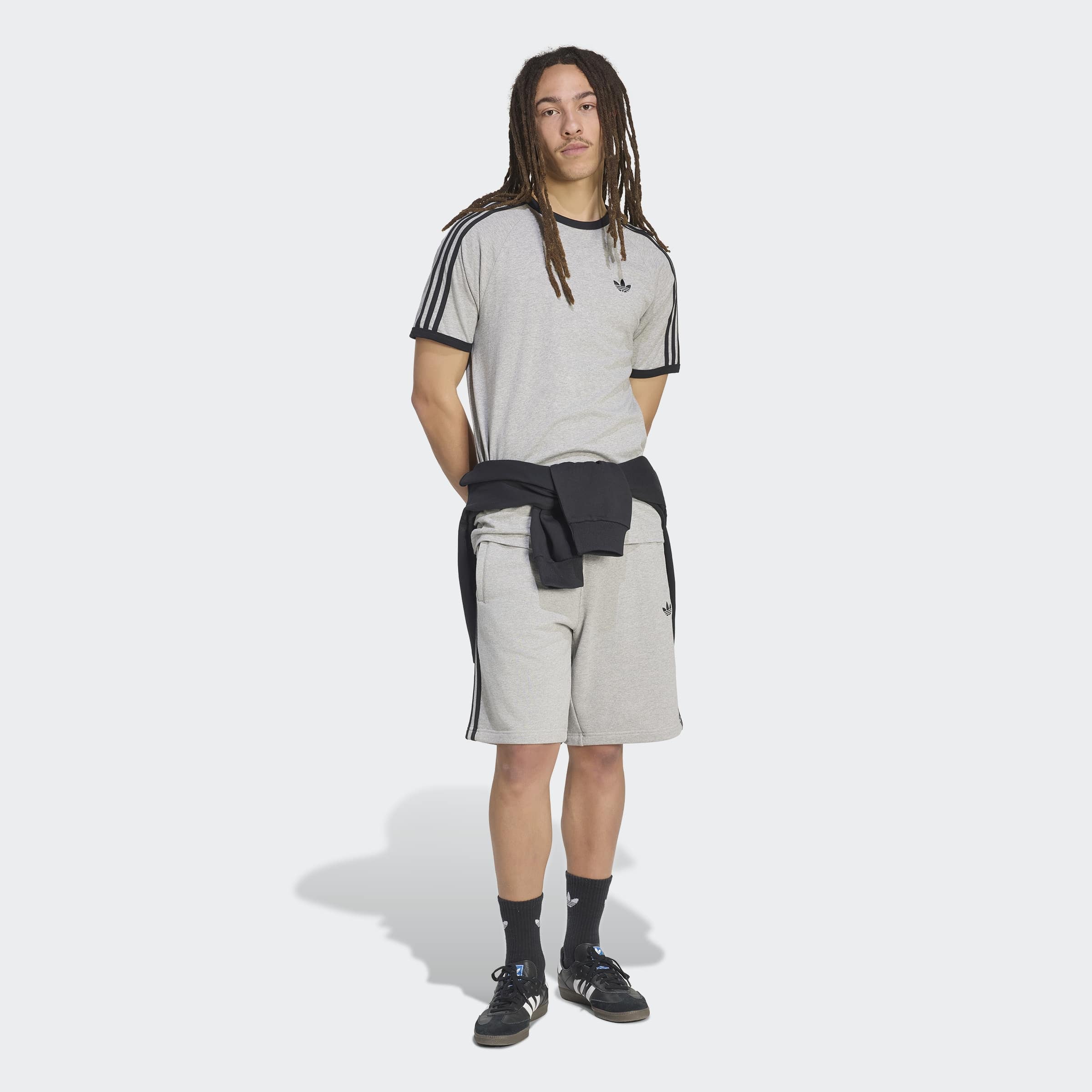 adidas Originals Short »3S SHO«  style sportif, pour la rue et la maison, en French Terry doux