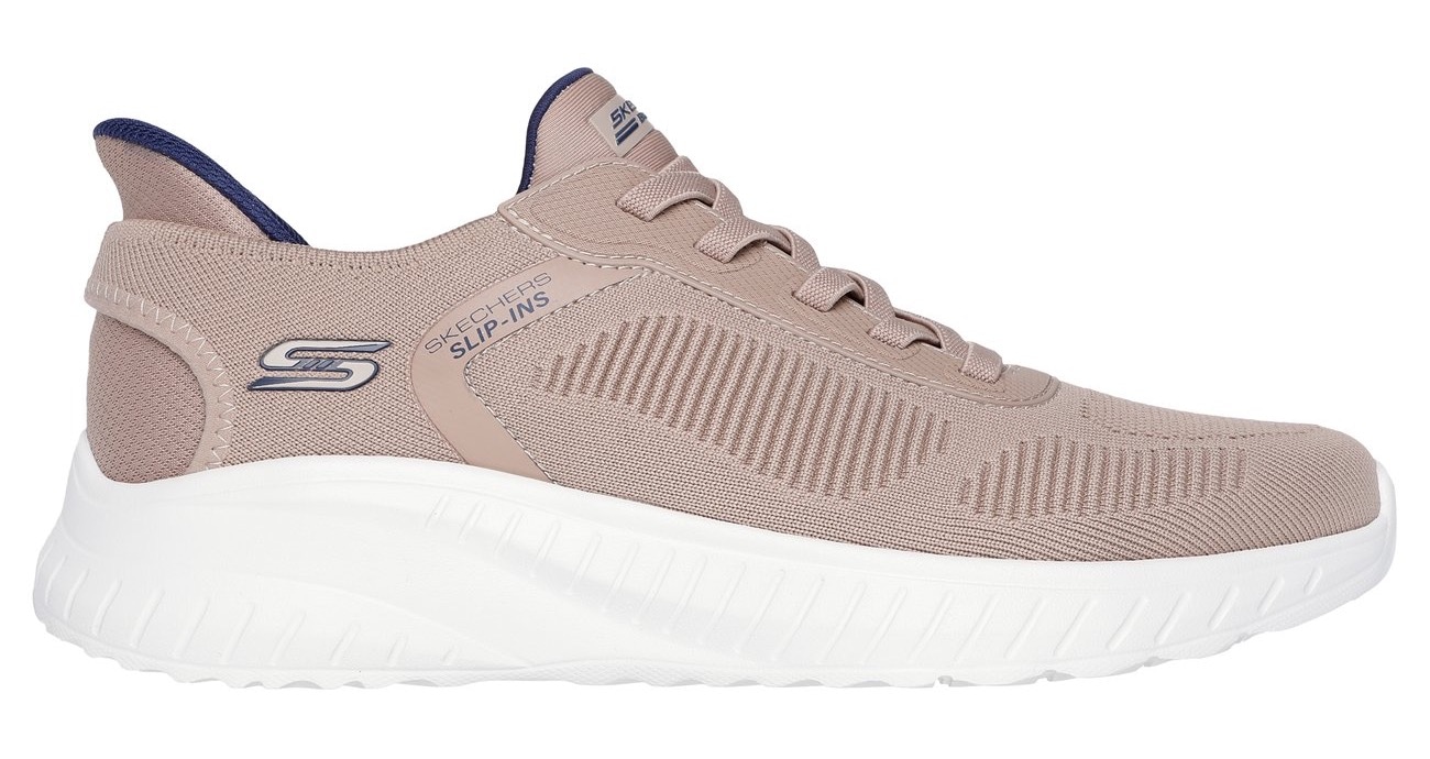 Skechers Baskets slip-on »BOBS SQUAD CHAOS-SOLID STEP«  Schlupfschuh, Slipper, Sneaker zum Schlupfen