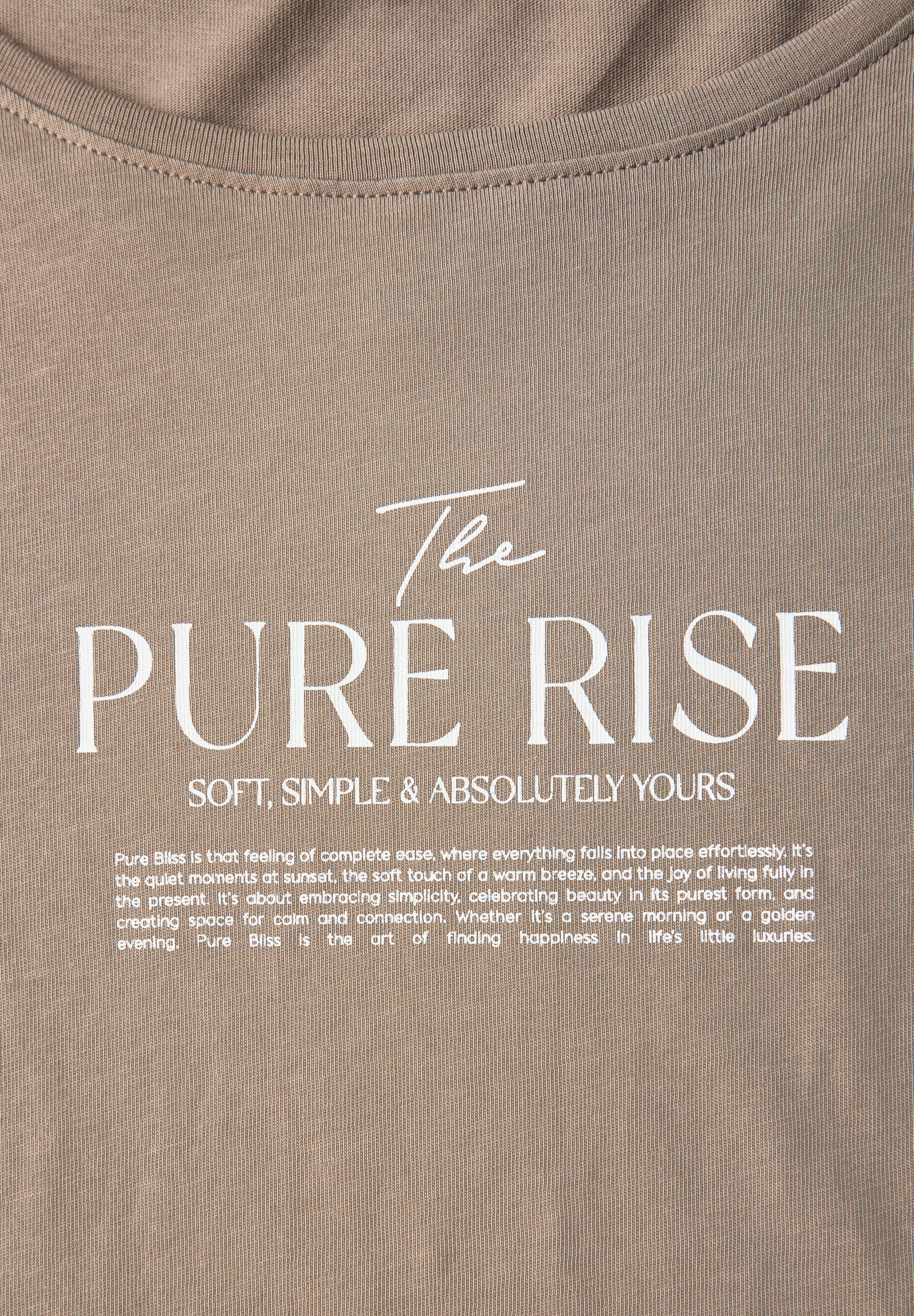 STREET ONE T-Shirt mit Wording Artwork