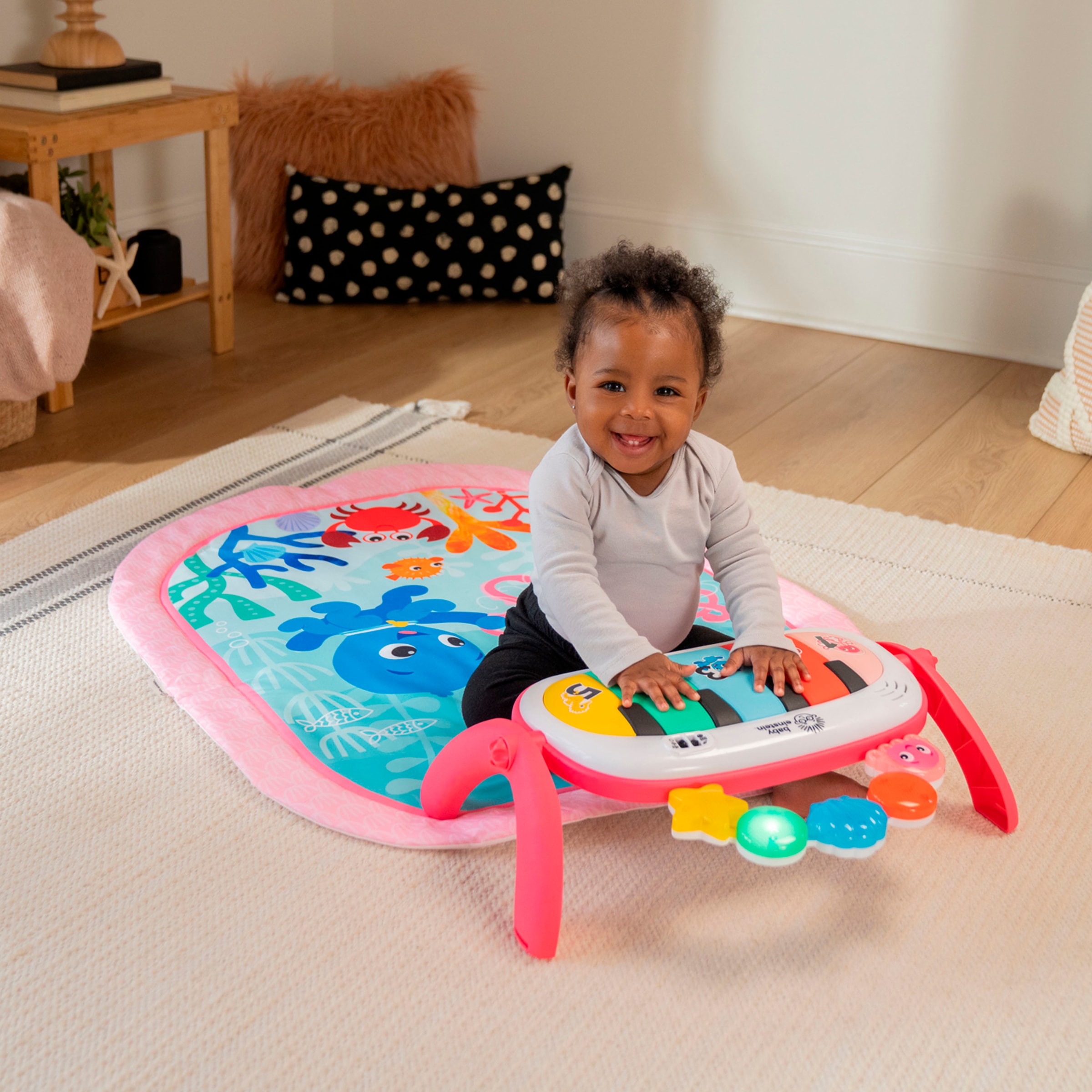 Baby Einstein Spielbogen »4-in-1 Kickin’ Tunes Jellyfish Jamboree Music & Language Discovery Gym« mit Soundeffekt