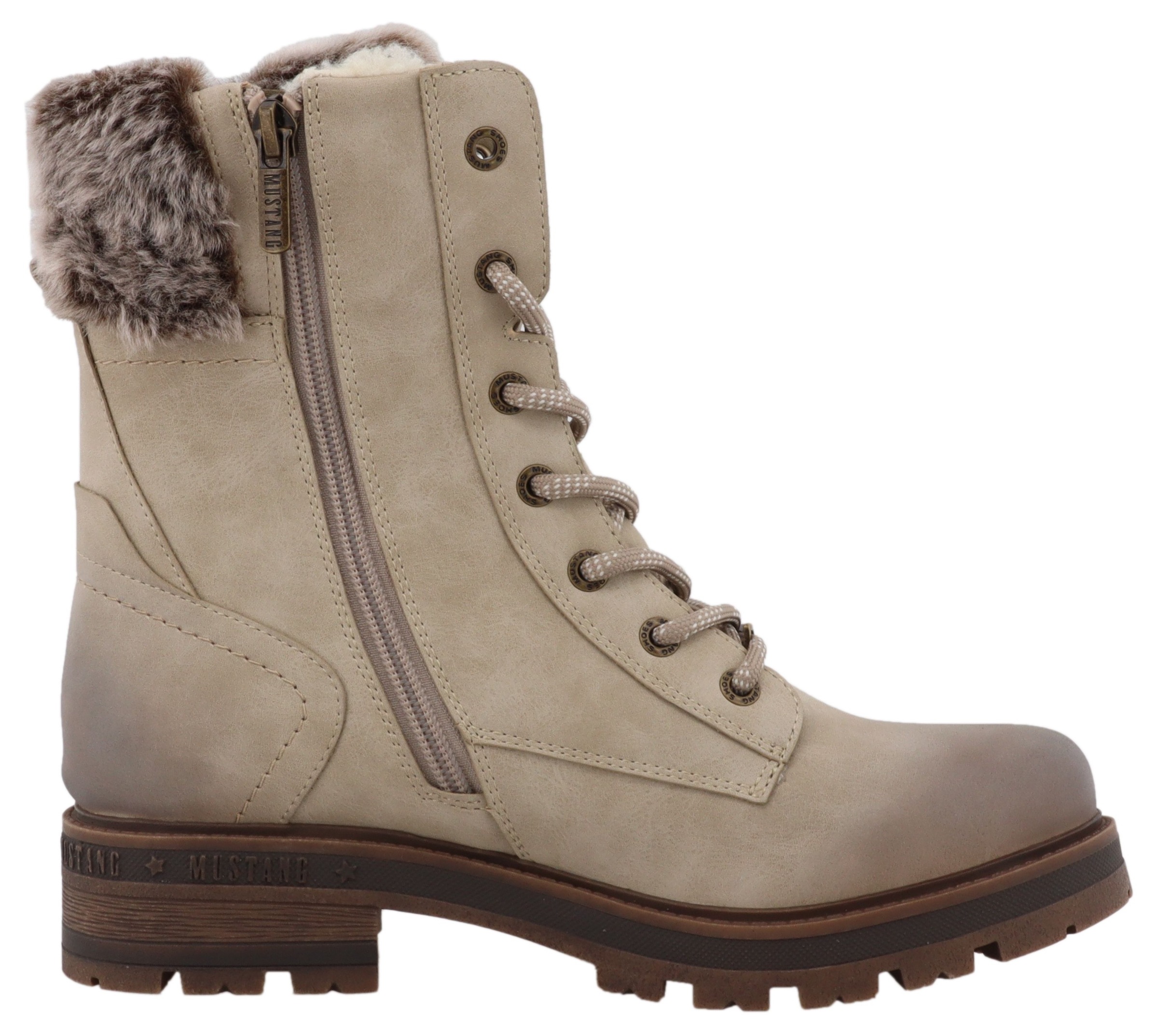 Mustang Shoes Bottes d'hiver »Darleen«  Bottes d’hiver avec col en fausse fourrure
