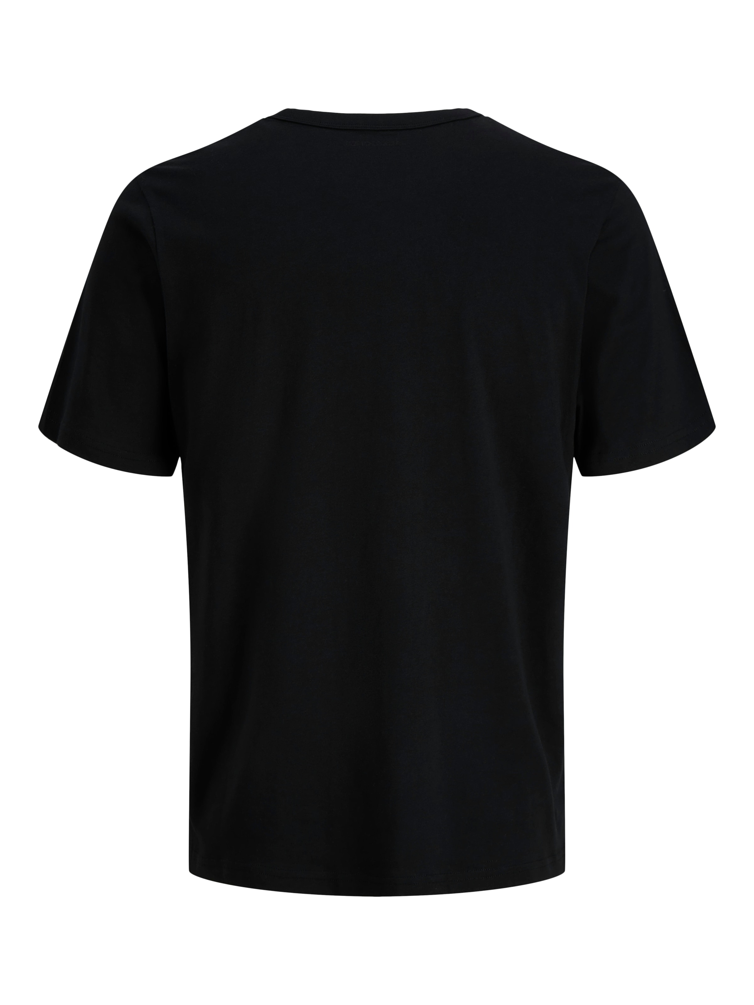 Jack & Jones Rundhalsshirt »JJCLEVELAND TEE SS CREW NECK SN« Baumwolle, regular fit