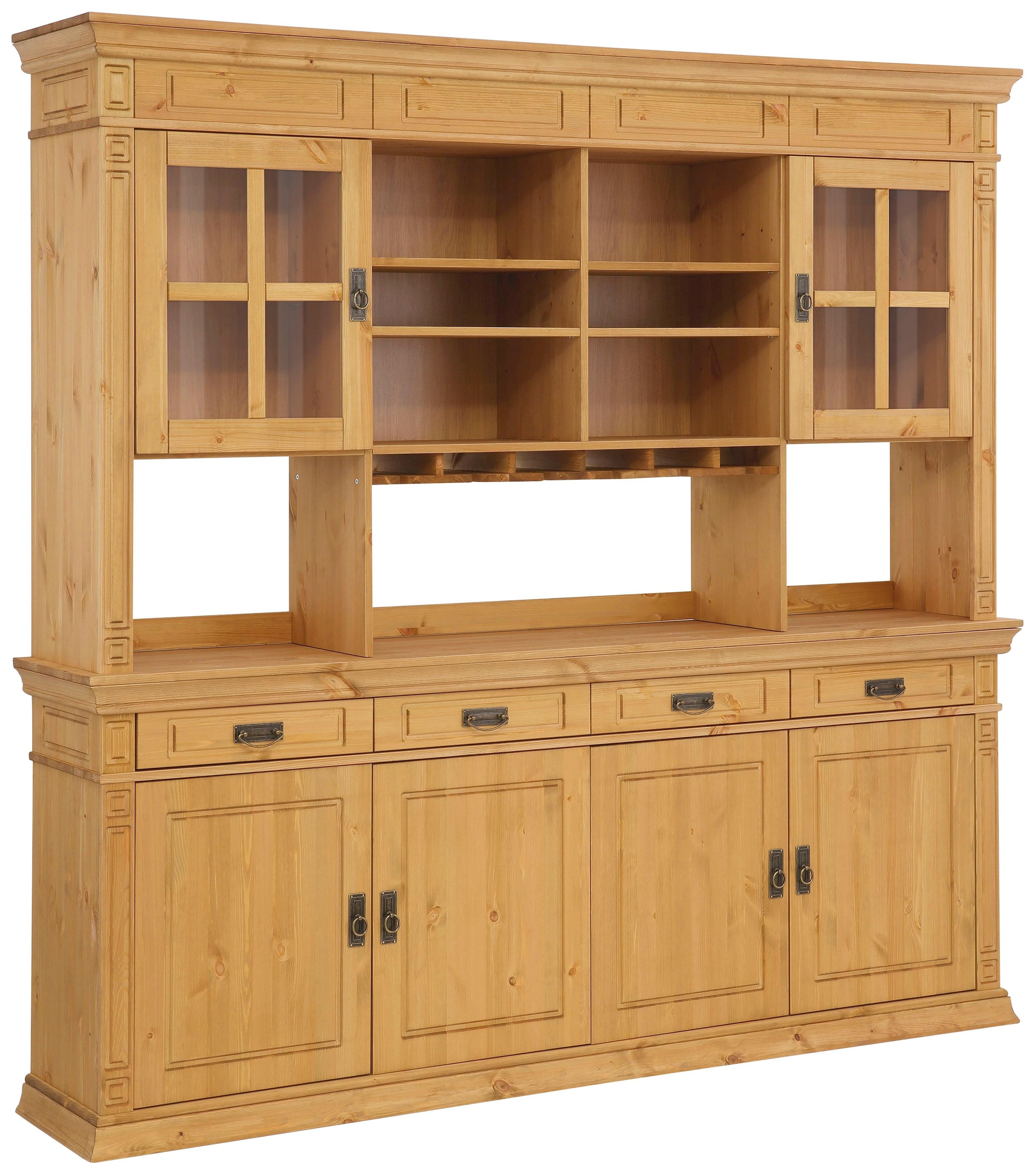 Frottee Sideboard »Frottee« Kommode im klassischen Landhausstil, Breite 202 cm