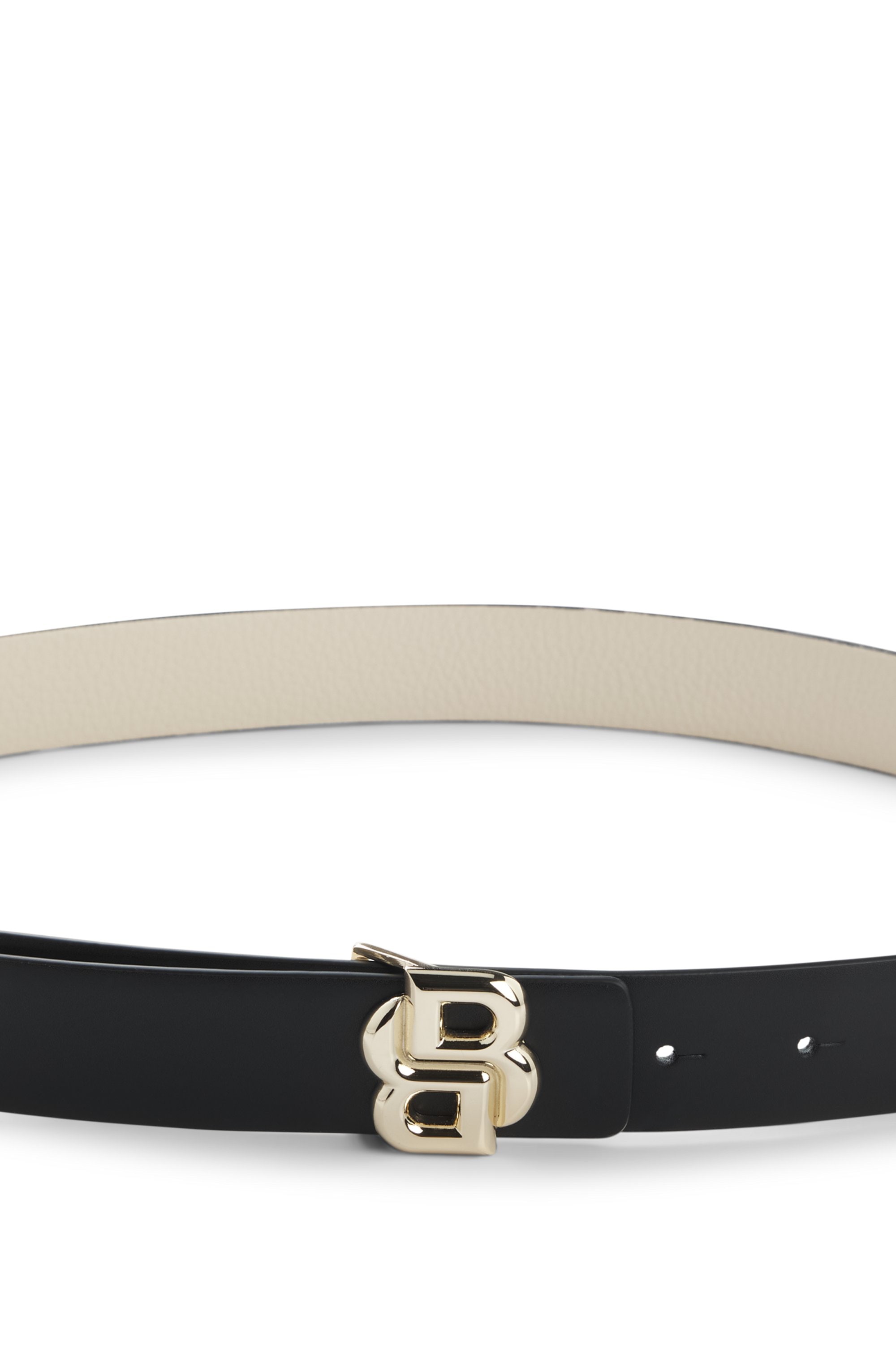 BOSS Ceinture en cuir »Icon-G Sr30« mit Double-B-Monogramm