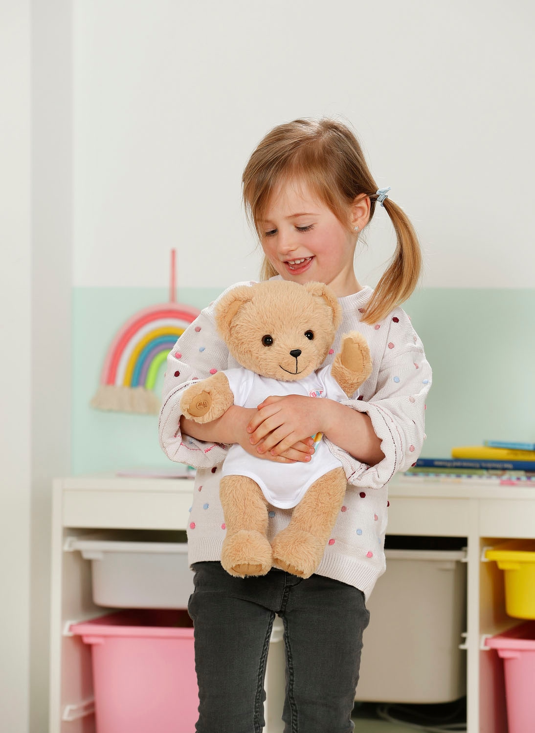 Baby Born Figurine en peluche »Singender Teddy, Deutsch«