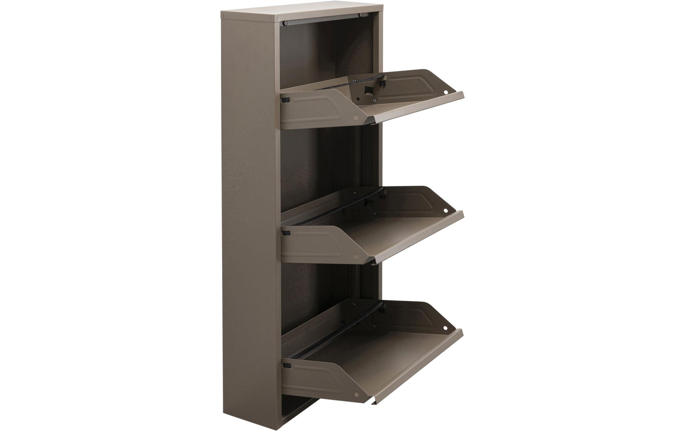 Kare Design Armoire à chaussures »Caruso 3-er, 50 x 103 cm«