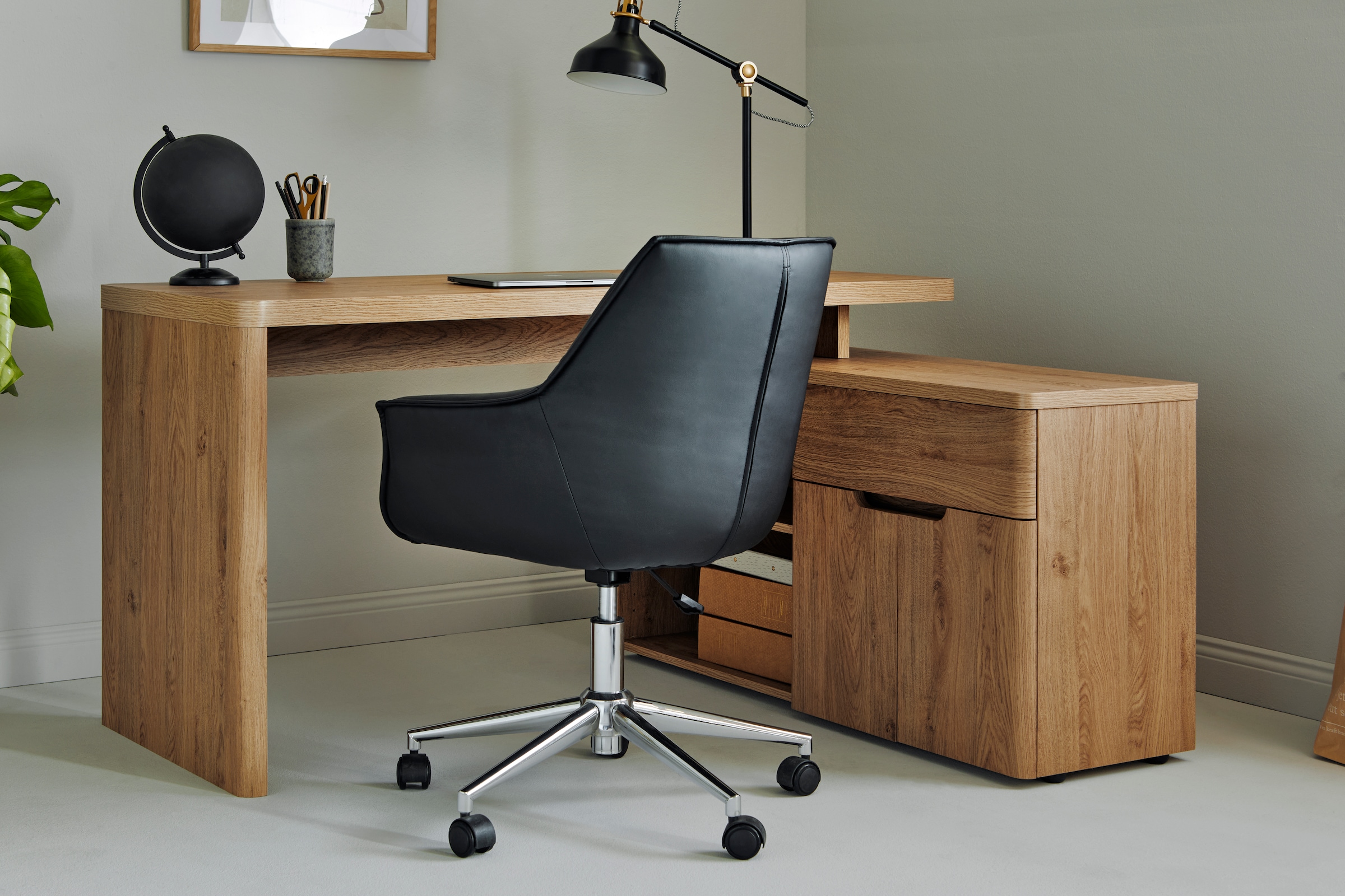 Jahnke Chaise de bureau »BOSS WORX« () 1 cuisChaise de bureau, chaise de bureau réglable en hauteur, revêtement en similicuir