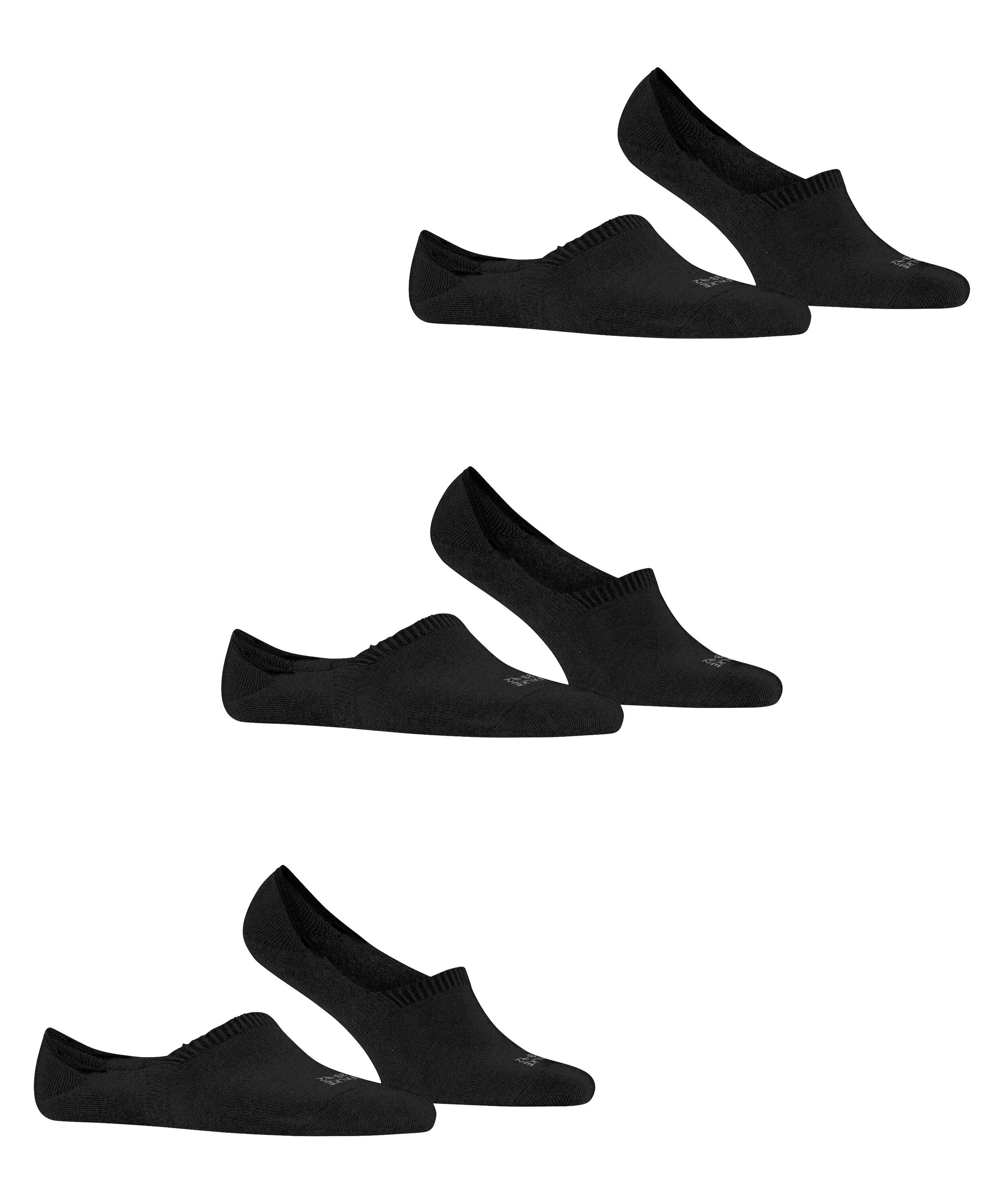 FALKE Chaussons »Step High Cut« 3 paires,  avec coupe haute, en pack de 3