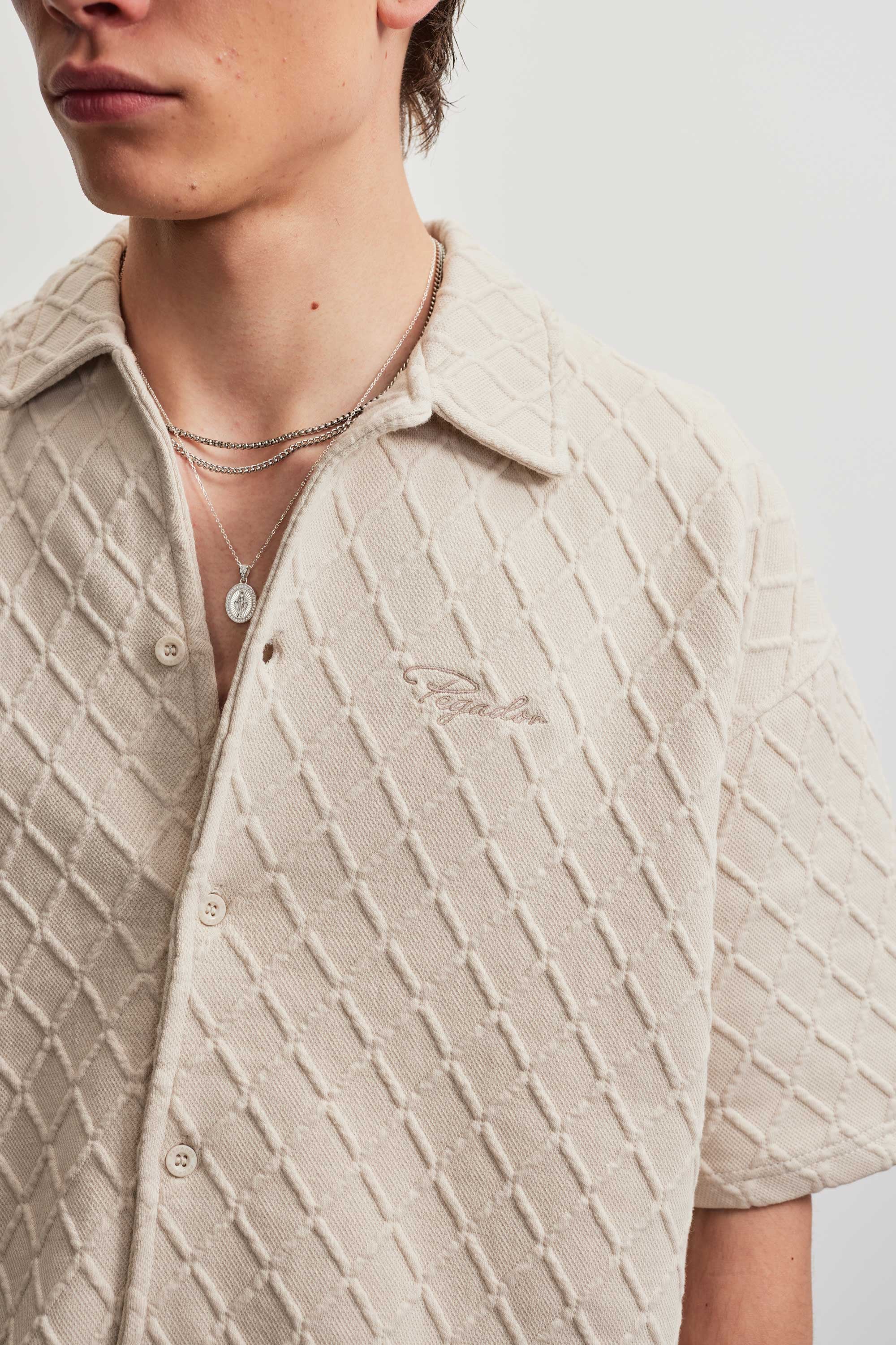 PEGADOR Chemise à manches courtes »JOVREN STRUCTURED SHIRT«