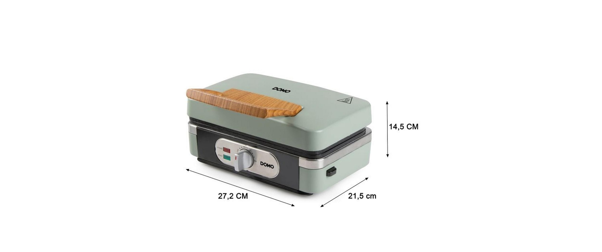 Domo 3-in-1-Kombi-Waffeleisen »DO9276C , Mint« 1100 W