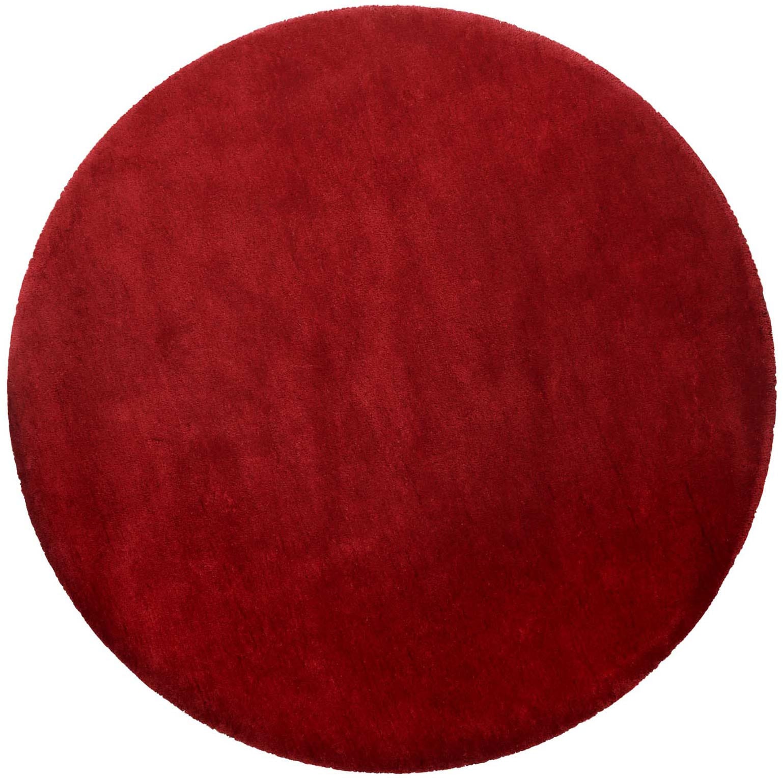 Homie Living Tapis »Pisa« Rond 25 mm Höhe Hochflor, Microfaser, uni, weich, Shaggy, Wohnzimmer, Schlafzimmer