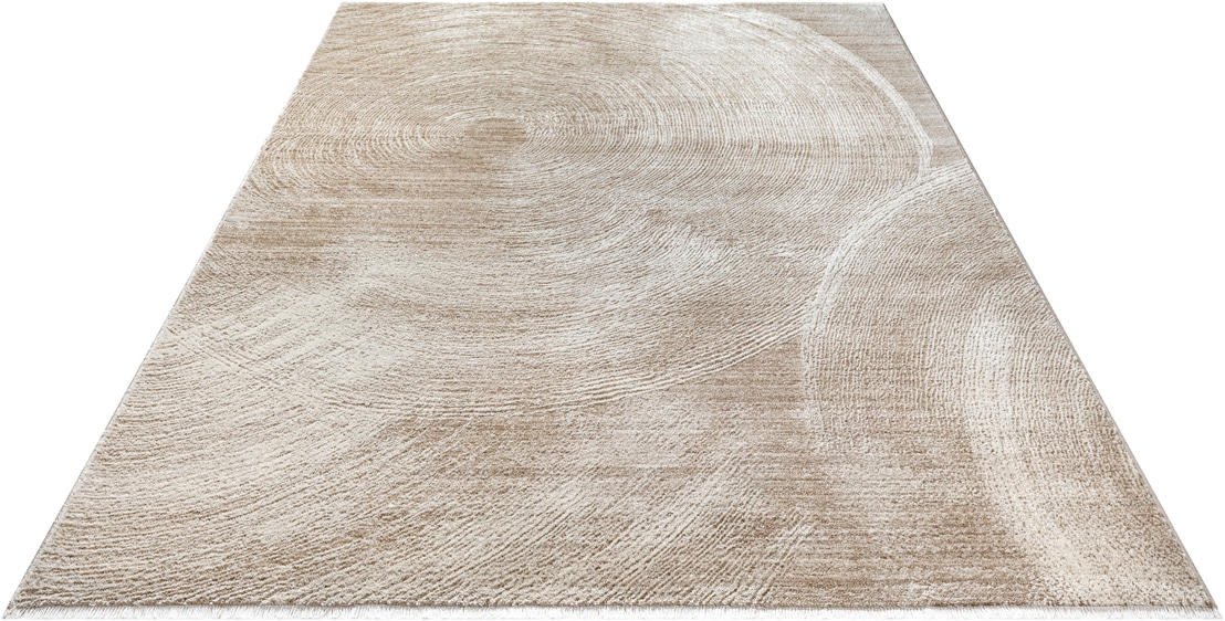 the carpet Tapis design »Nuvra« Rectangulaire 15 mm Höhe Abstrait