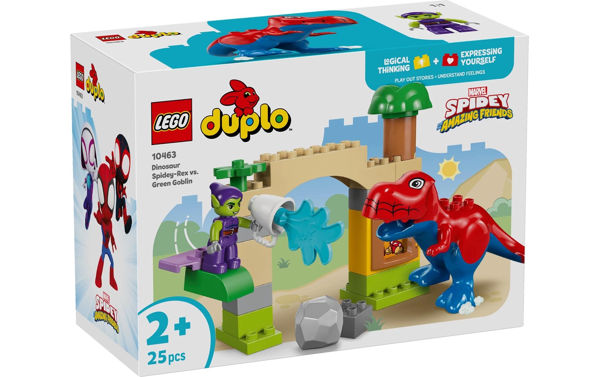 LEGO® Pions de construction »Spidey-Rex vs. Green Goblin (10463), LEGO DUPLO Disney™«