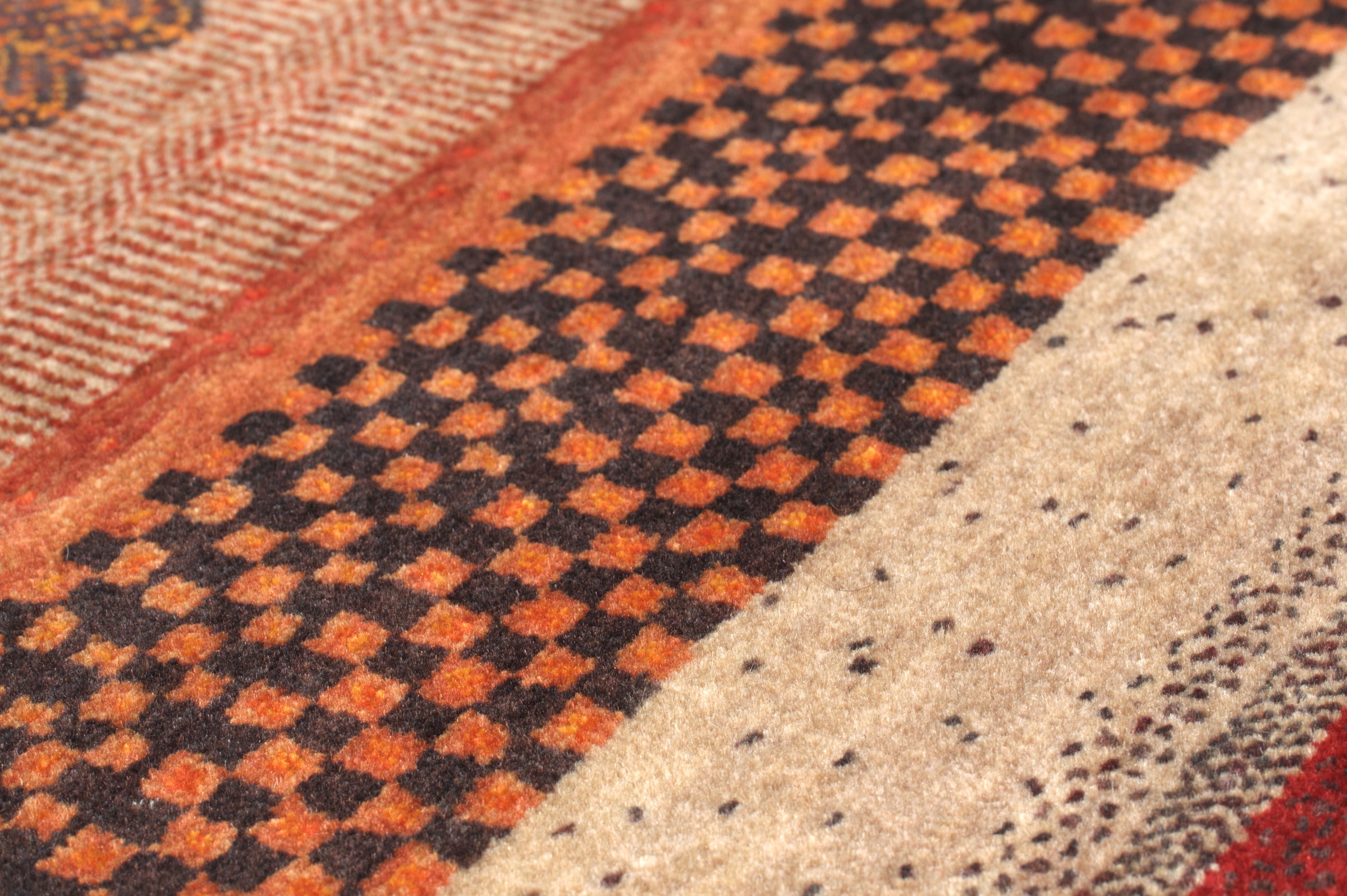 THEKO Wollteppich »Lori Astara 1025« rechteckig 16 mm Höhe reine Wolle, handgeknüpft, ideal im Wohnzimmer & Schlafzimmer