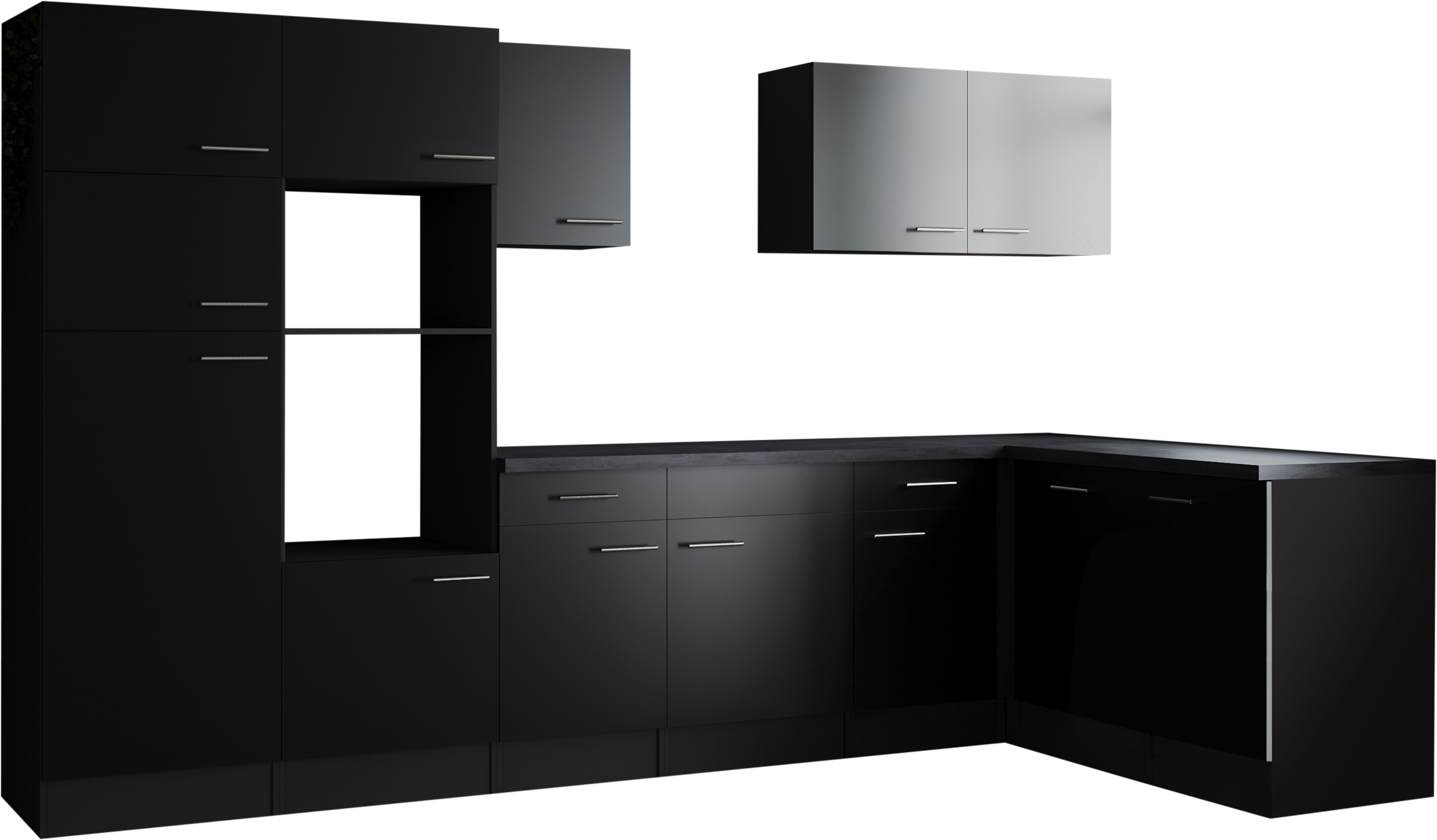 RESPEKTA Winkelküche »Oliver« Breite 340 cm, 90 cm Arbeitshöhe, in exklusiver Konfiguration für OTTO