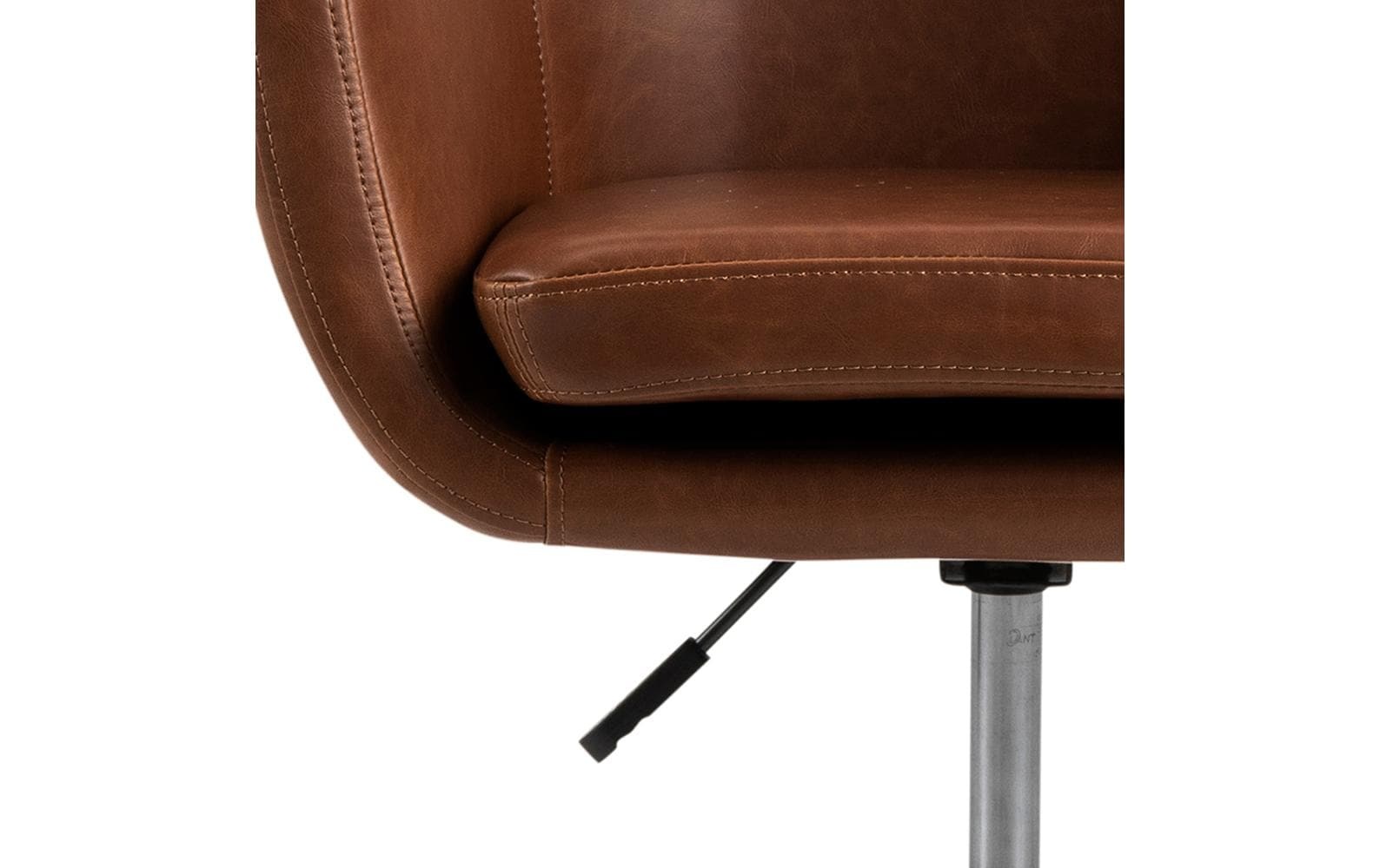 AC Design Chaise de bureau »Nora mit Polsterrücken und Armlehnen« ()