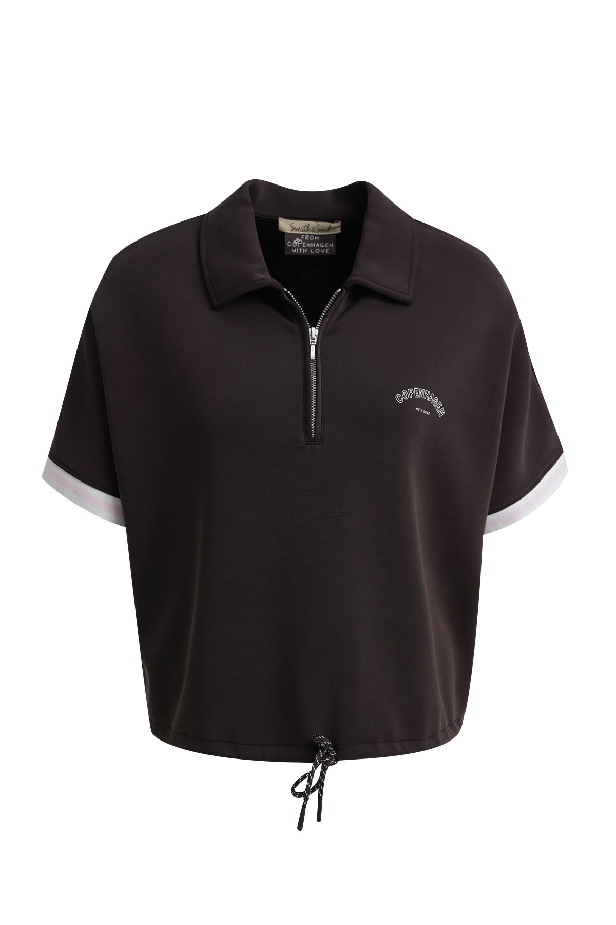 Smith & Soul Polo en qualité sweat, coulisse