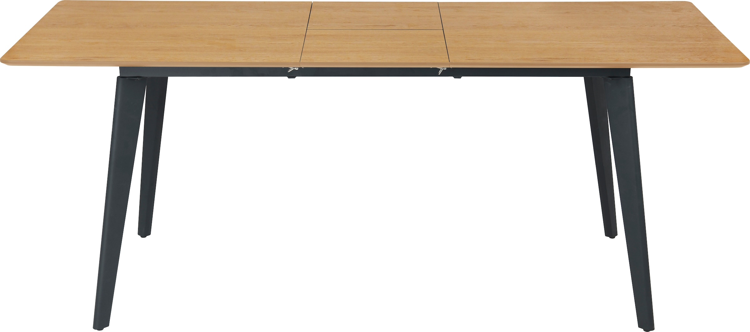 byLIVING Esstisch »Oklahoma« mit Auszug 160-200 cm, mit Schweizer Kante, HPL-Beschichtung