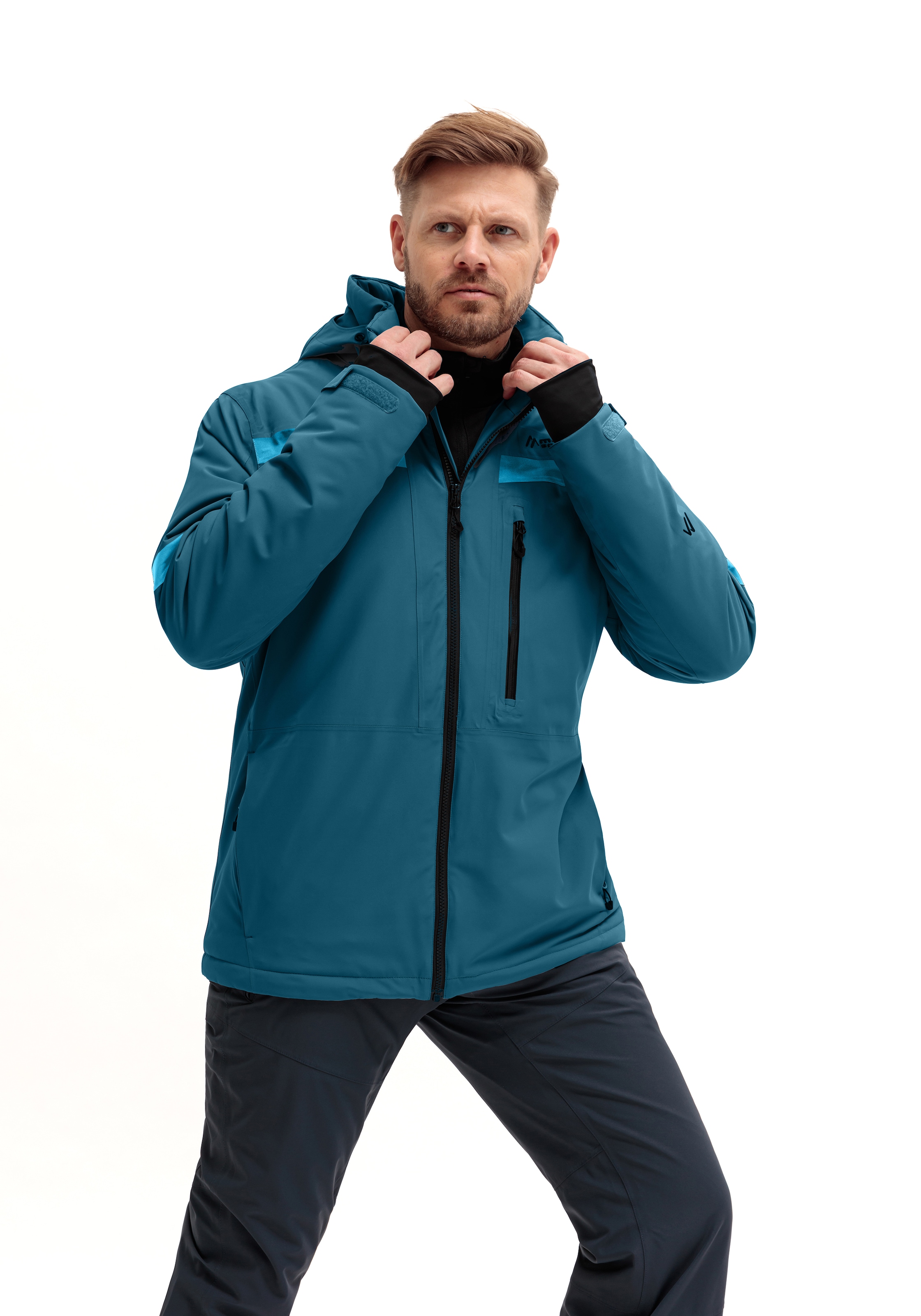 Maier Sports Veste de ski »Lanciano M« Veste d'hiver homme matelassée et imperméable