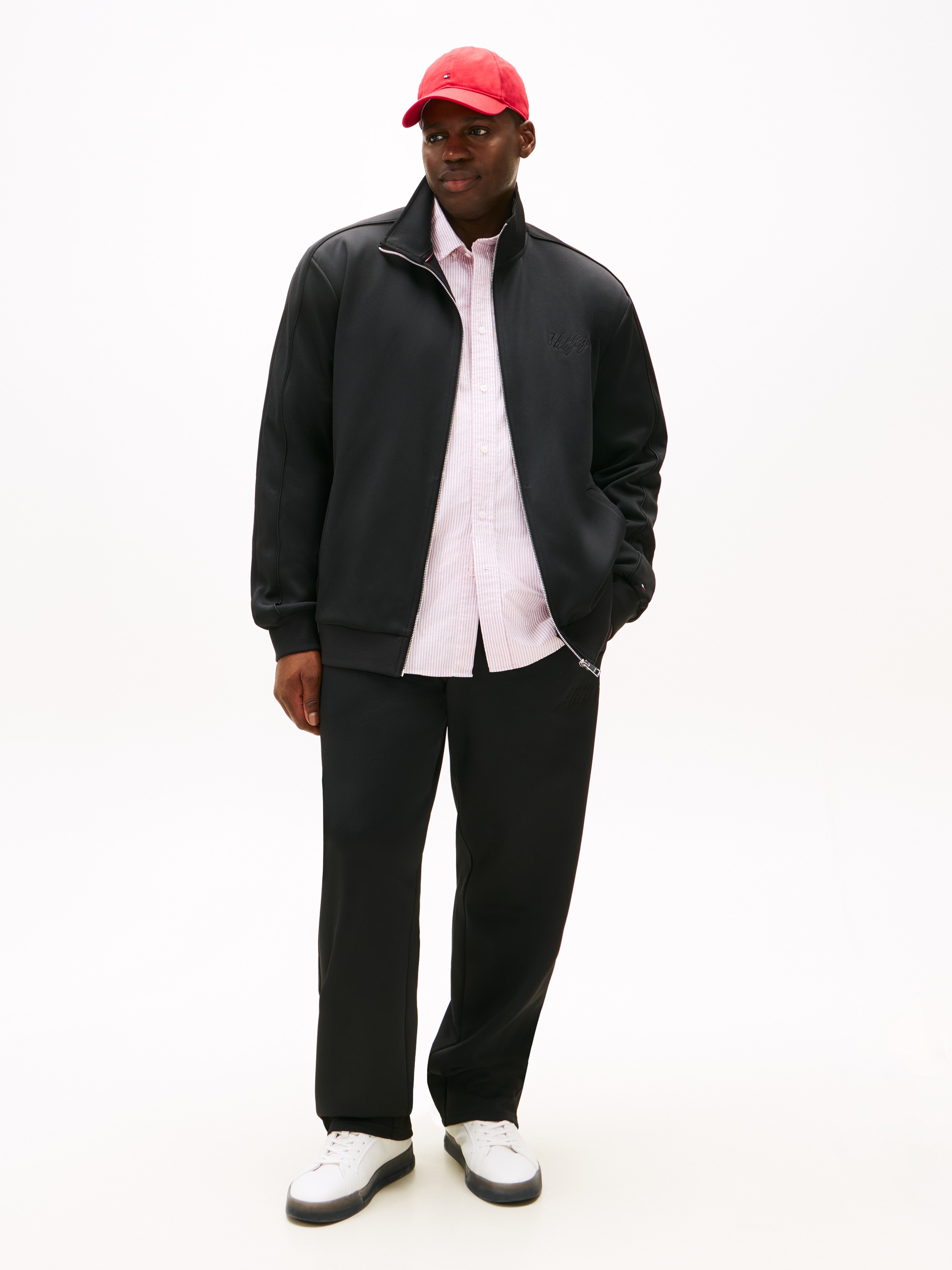 Tommy Hilfiger Big & Tall Stoffhose »BT-MODERN ATH TRACKPANTS«  elastischer Bund mit Tunnelzug, Grosse Grössen