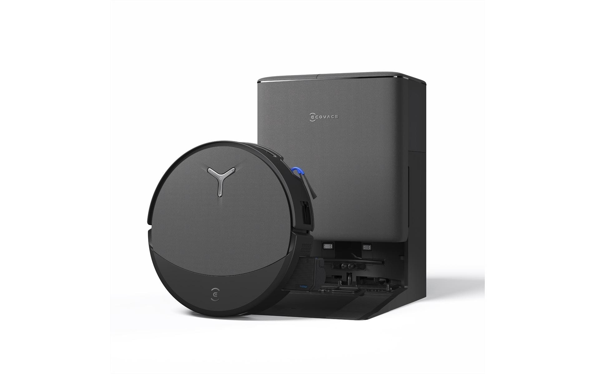 ECOVACS Nass-Trocken-Saugroboter »DEEBOT T90 PRO OMNI (Black)« Saug-und Wischroboter mit All-in-One Station und 30.000 Pa Saugkraft