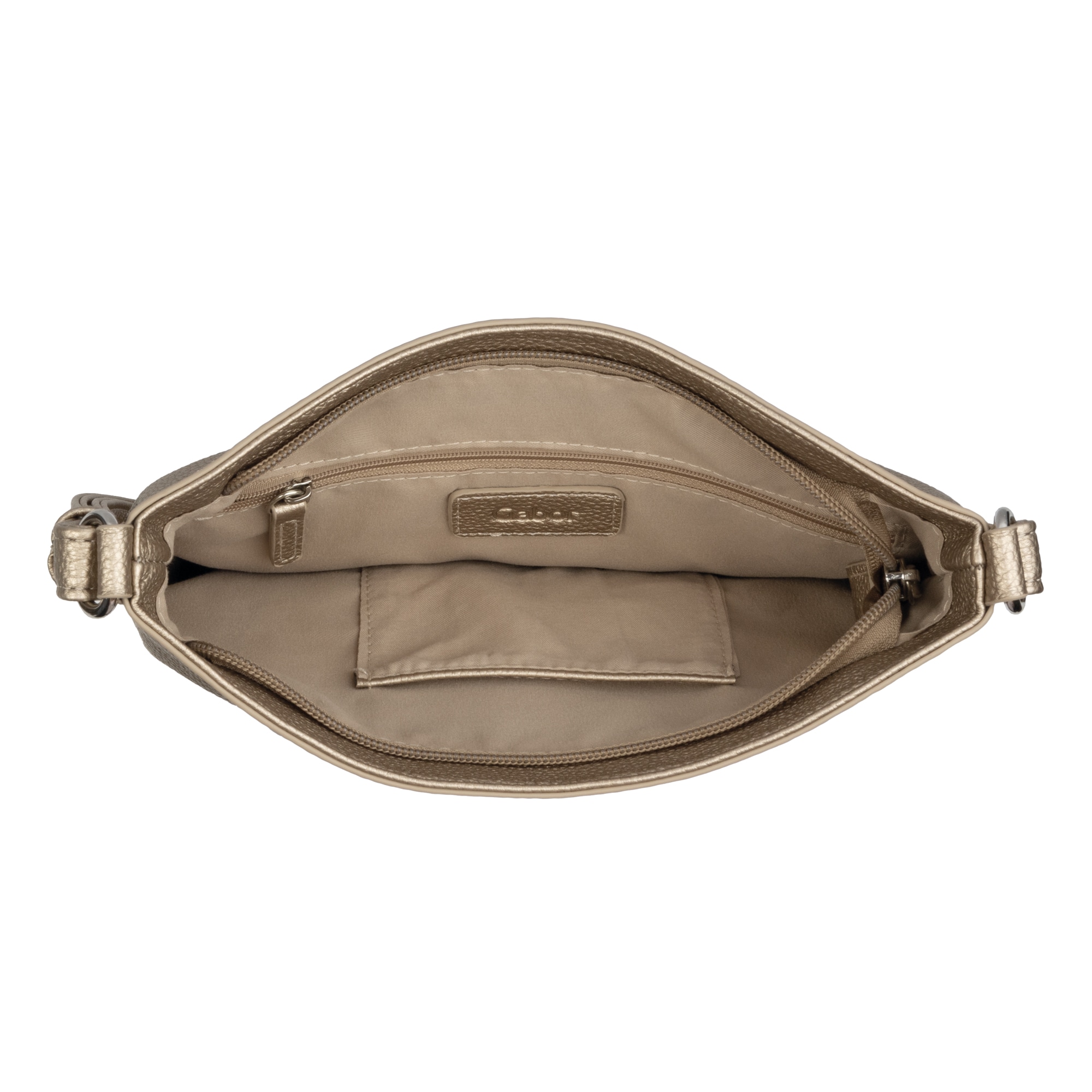 Gabor Sac à bandoulière »Elfie« Damen Schultertasche, Handtasche mit Logo-Aufnäher