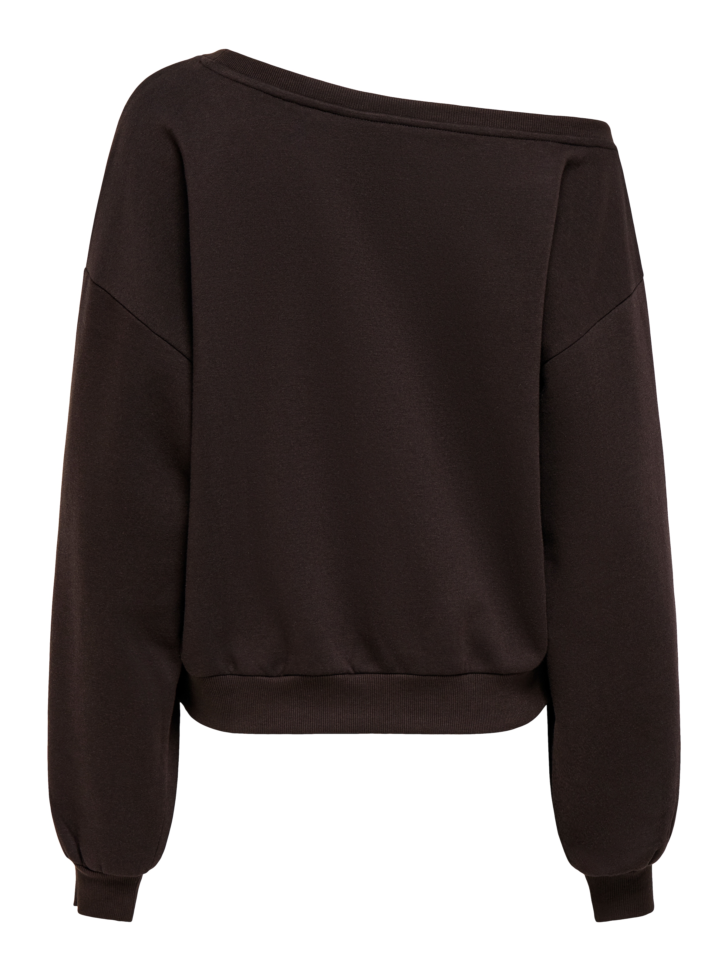 ONLY Sweat-shirt »ONLRHINA L/S ONE SHOULDER NOOS SWT«, mélange de coton, oversize
