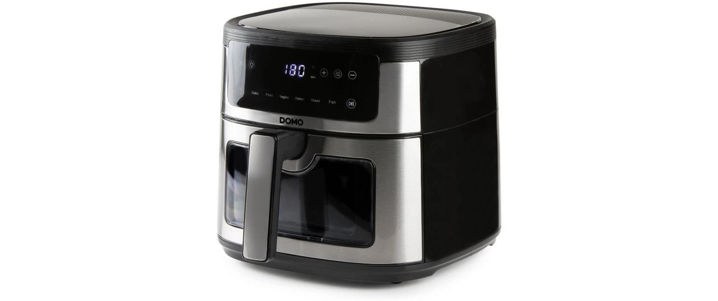 Domo Heissluftfritteuse »DO548FR 6 l« 1500 W Heissuftfritteuse mit Sichtfenster