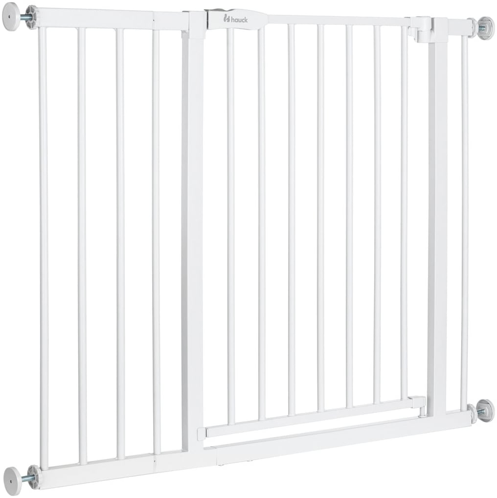 Hauck Türschutzgitter »Open N Stop 2 Set inklusive Verlängerung 21 cm, White« auch als Treppenschutzgitter verwendbar; 96-101 cm