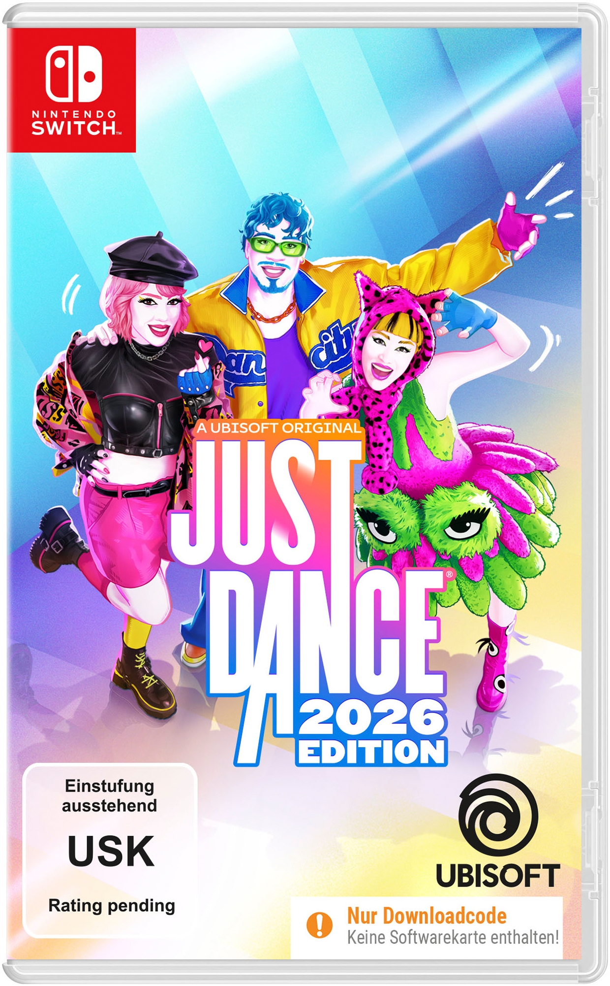 UBISOFT Spielesoftware »Just Dance 2026 (Code in box)« Nintendo Switch