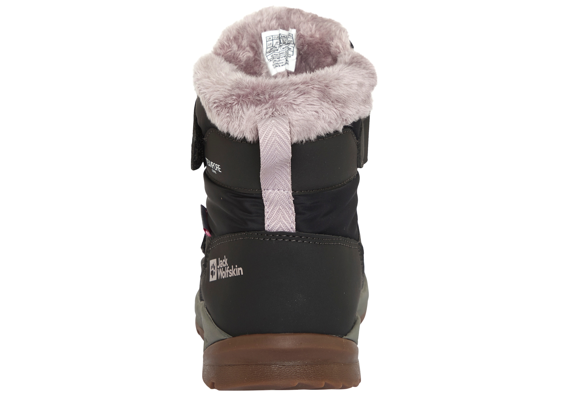Jack Wolfskin Bottes d'hiver »POLAR BEAR-G TEXAPORE MID VC K«  Bottes de neige, bottes d'hiver, chaussures d'hiver, imperméables et doublées