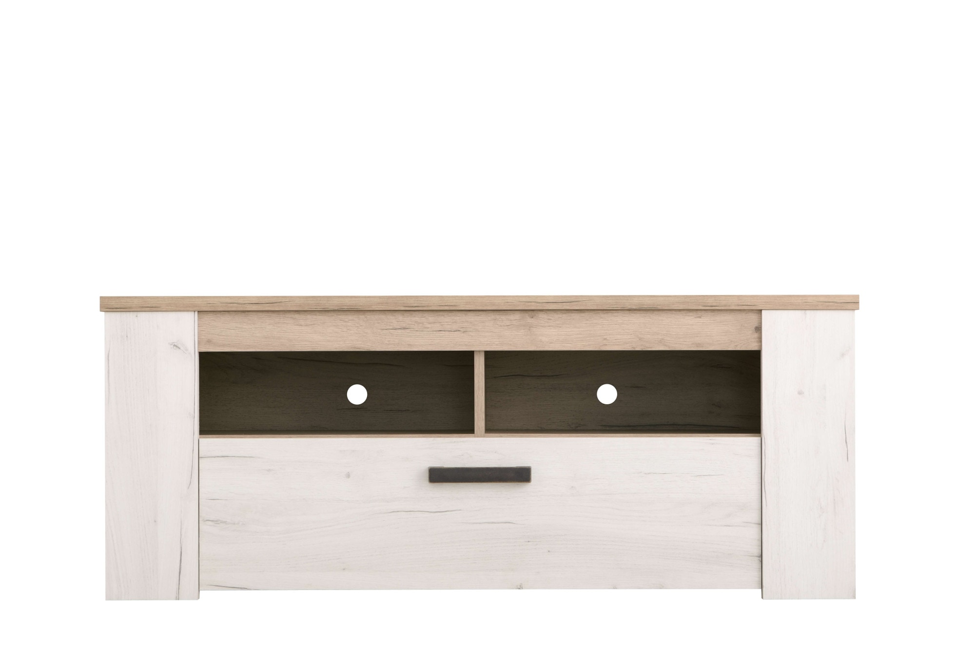 Home affaire Table basse »Kent TV-Sideoard 120 cm, mit zwei geschlossenen Fächern« meuble TV avec beaucoup d’espace, pour téléviseurs modernes dans tout salon