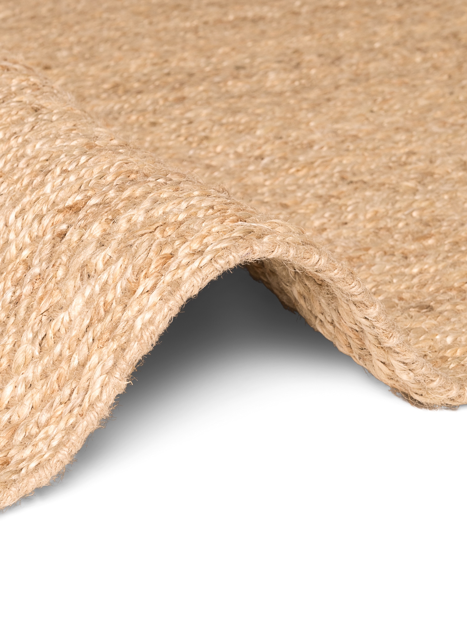 Villeroy & Boch Tapis »Mirabelle« Rectangulaire 10 mm Höhe Jute, Natur, Wohnzimmer, Esszimmer, Schlafzimmer, Fischgrätendesign